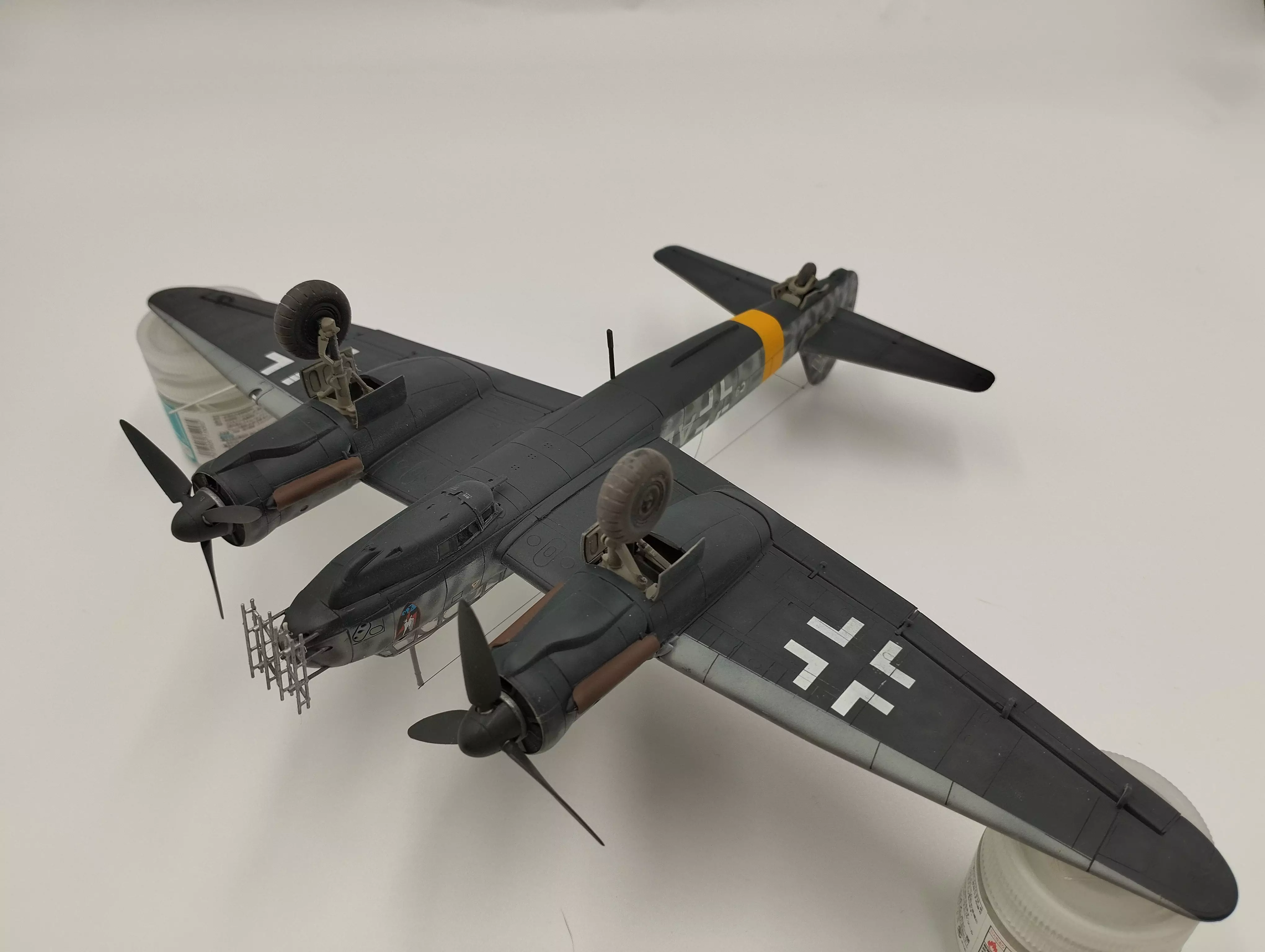 Сборная модель лесовоз с прицепом-роспуском 43204-10