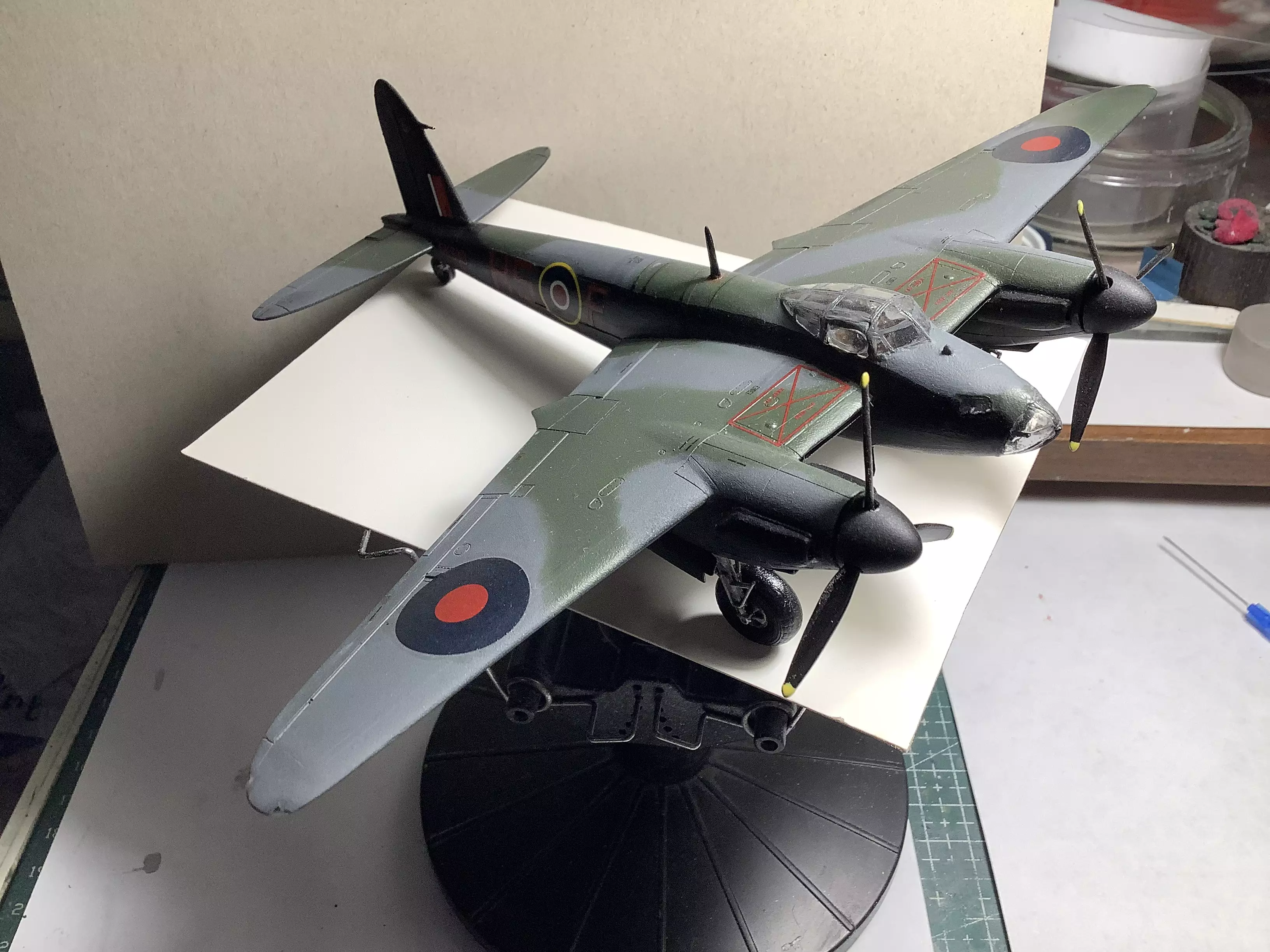 Сборная модель лесовоз с прицепом-роспуском 43204-10