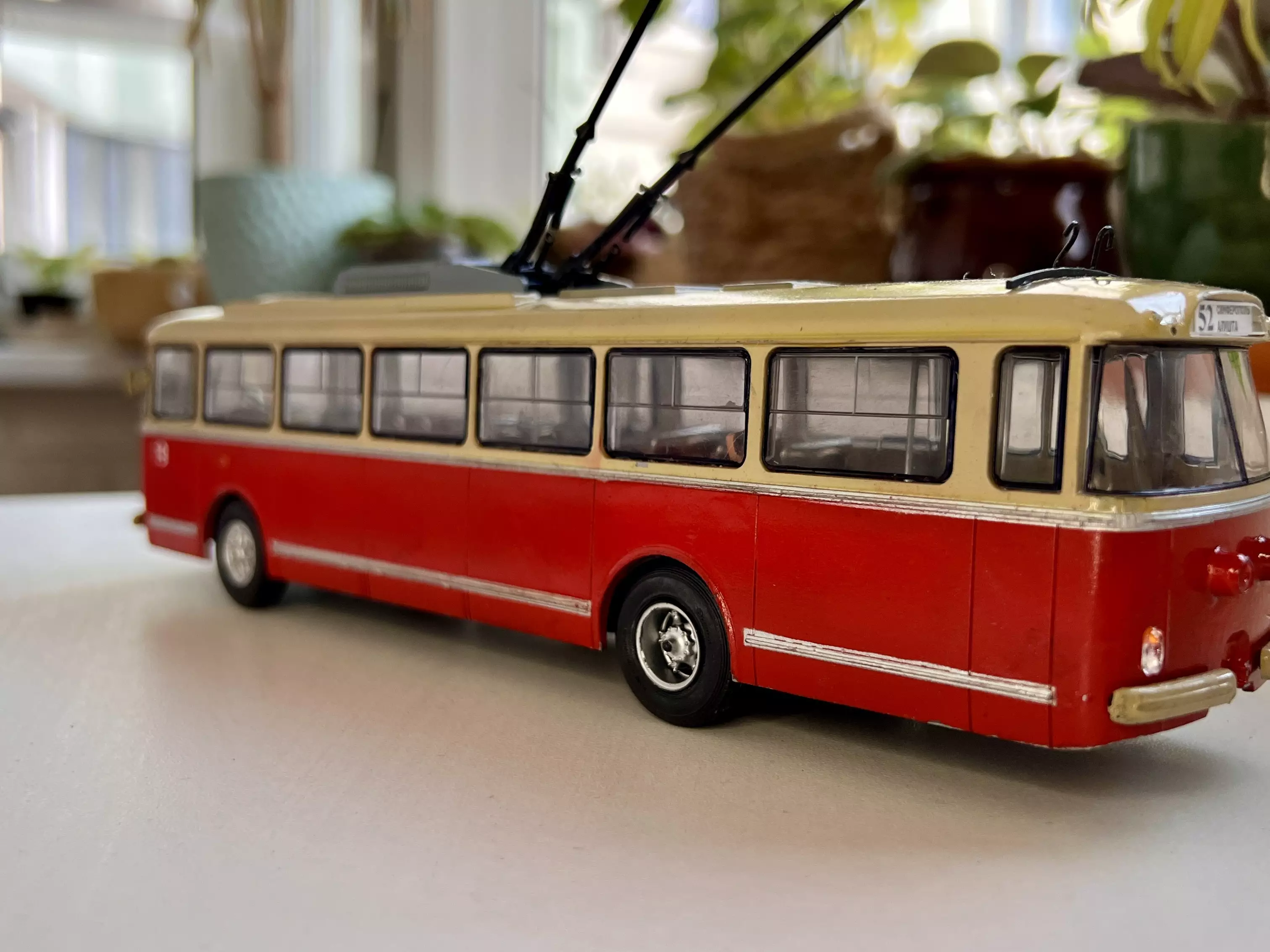 Сборная модель лесовоз с прицепом-роспуском 43204-10