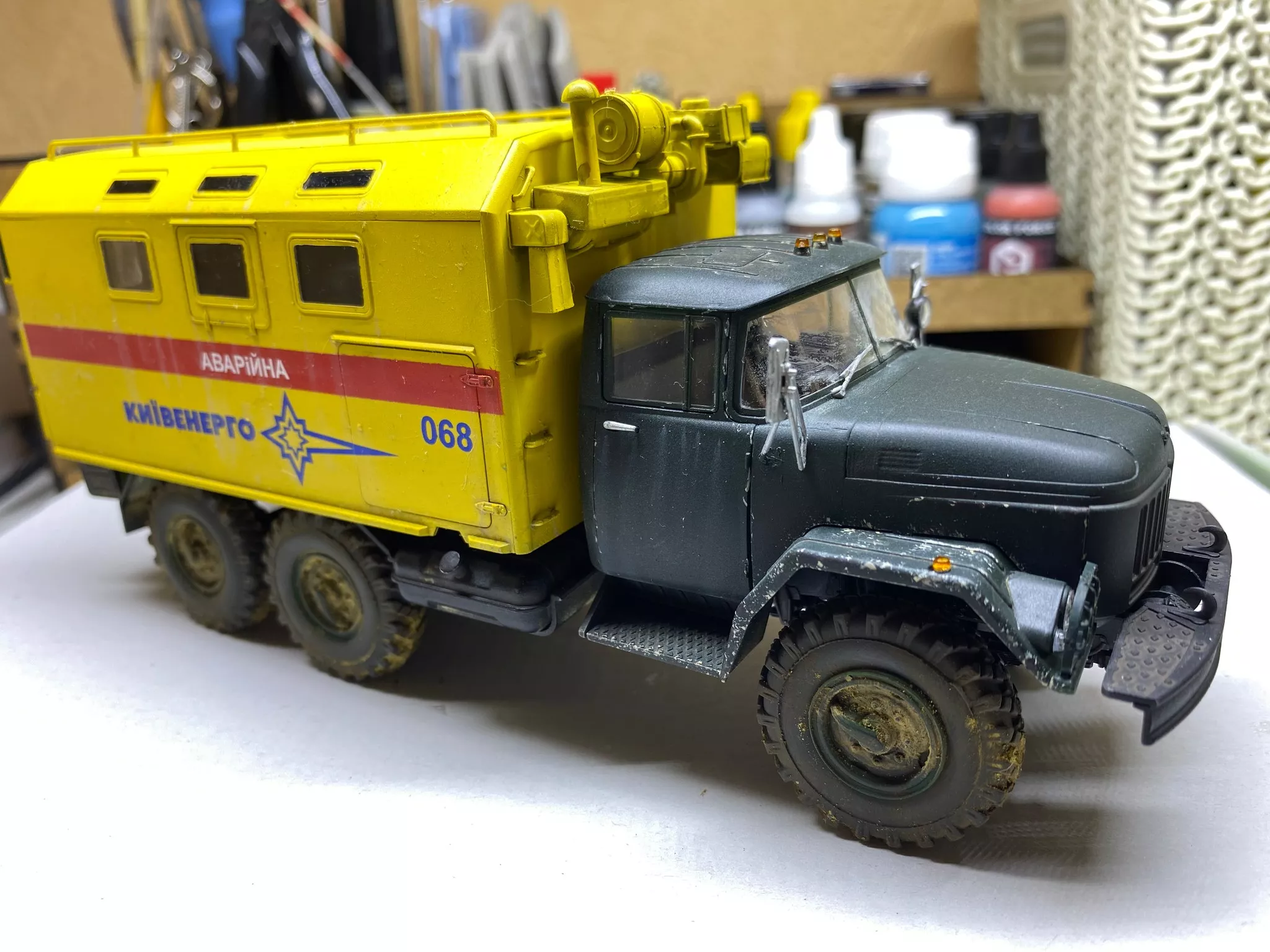 ZiL-131 Emergency Truck, Soviet Vehicle