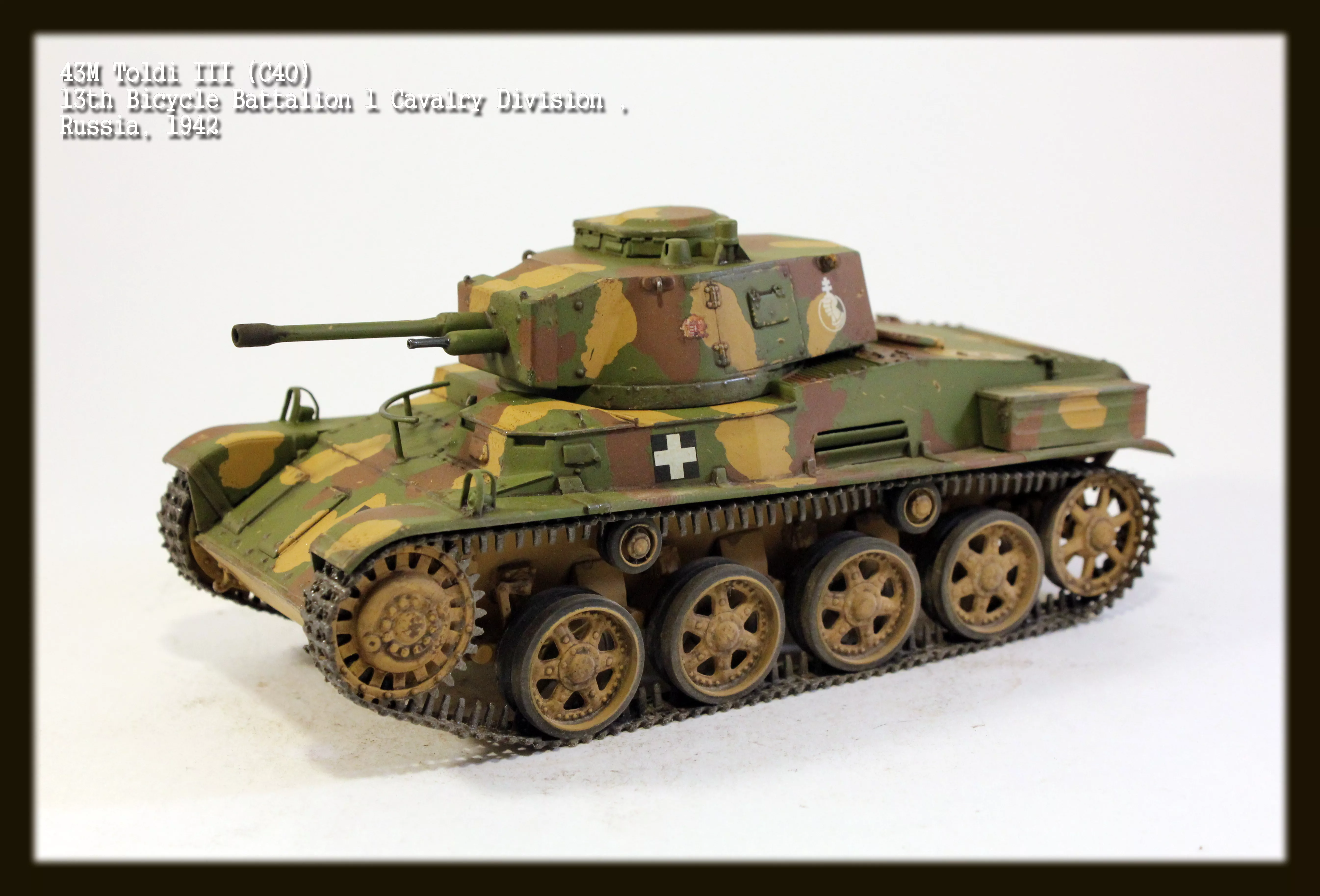 Танк Hungarian Light Tank 43M Toldi III(C40)