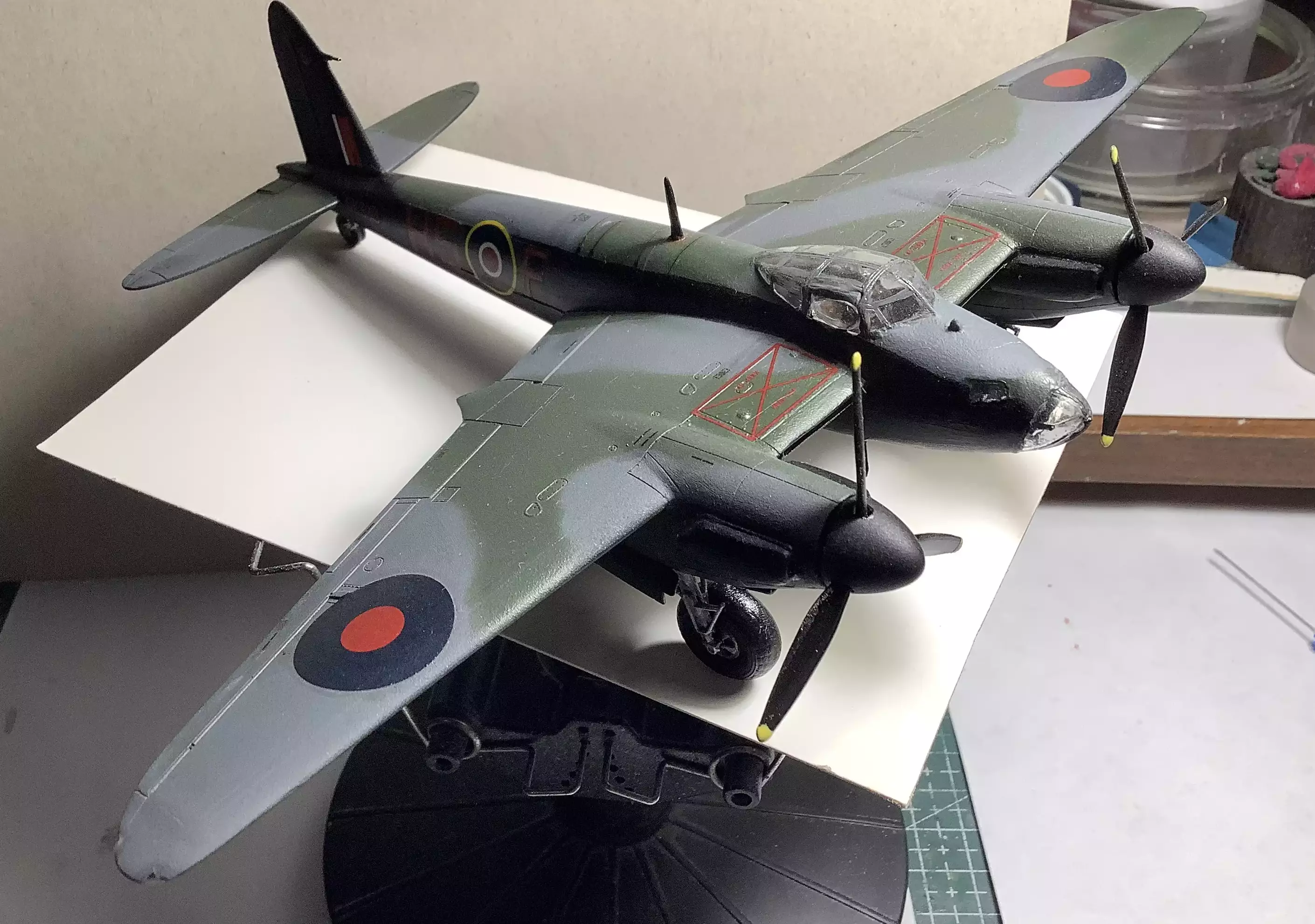 Сборная модель лесовоз с прицепом-роспуском 43204-10