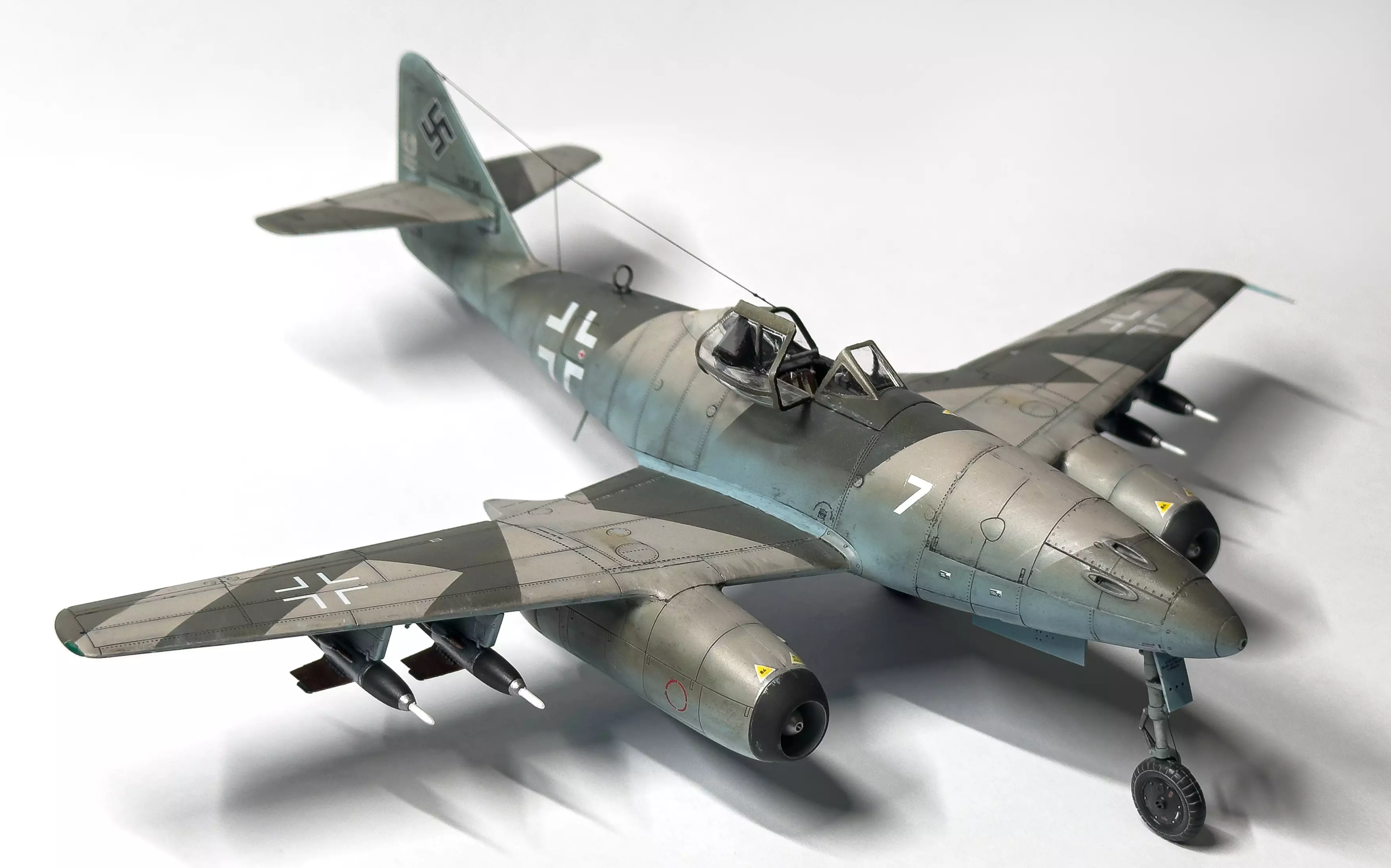 Сборная модель лесовоз с прицепом-роспуском 43204-10