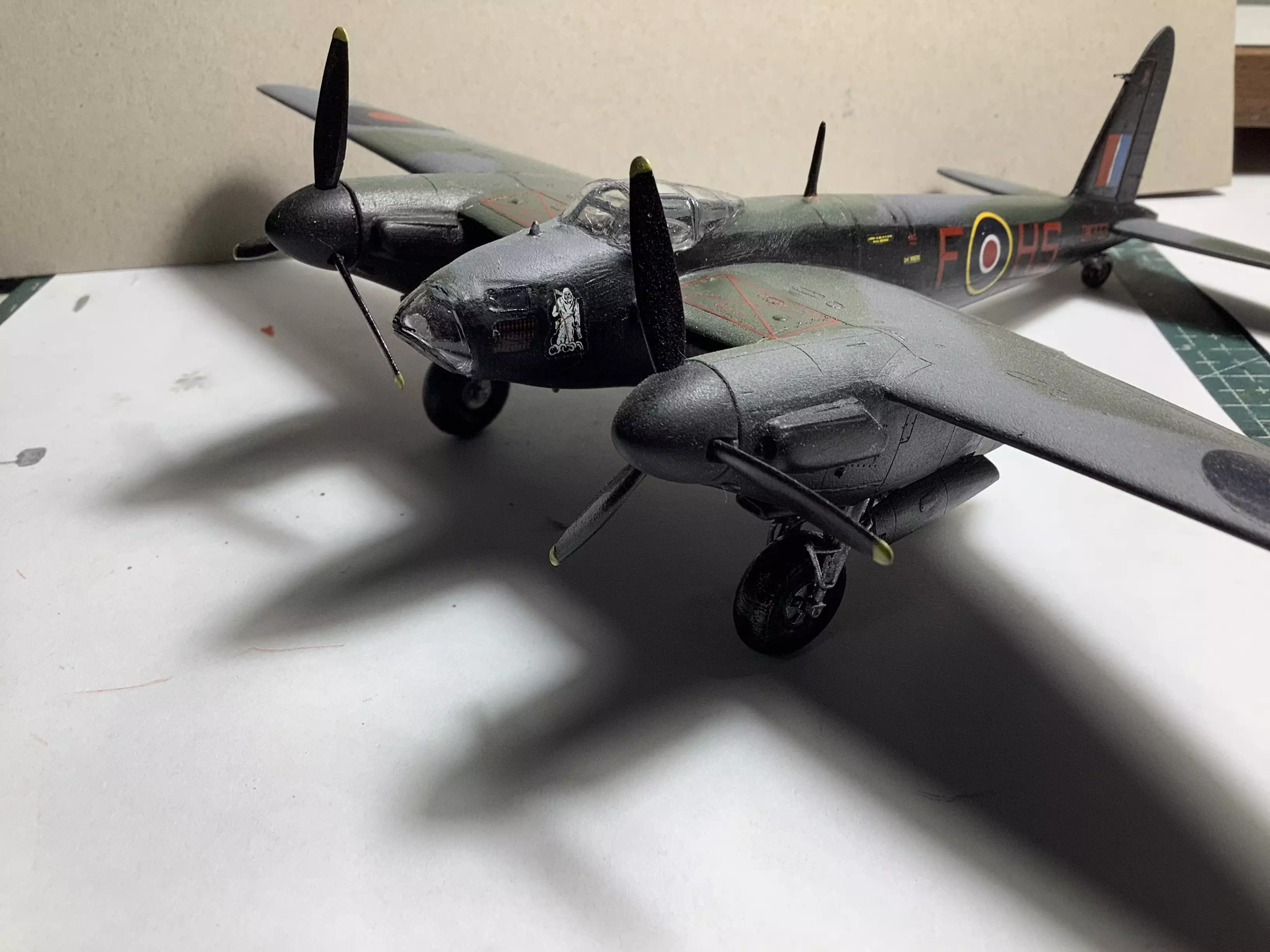 Сборная модель лесовоз с прицепом-роспуском 43204-10