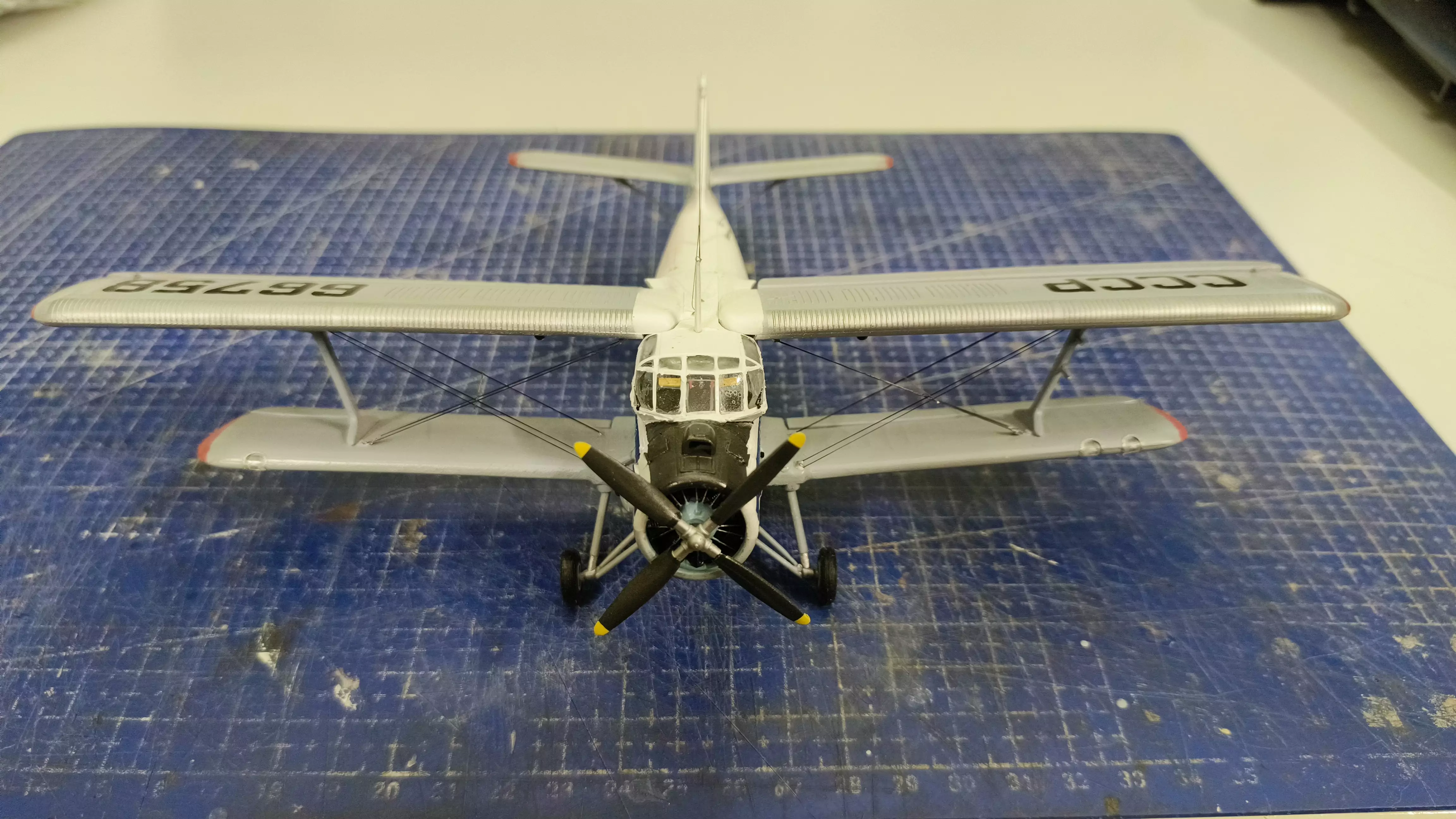 Сборная модель лесовоз с прицепом-роспуском 43204-10