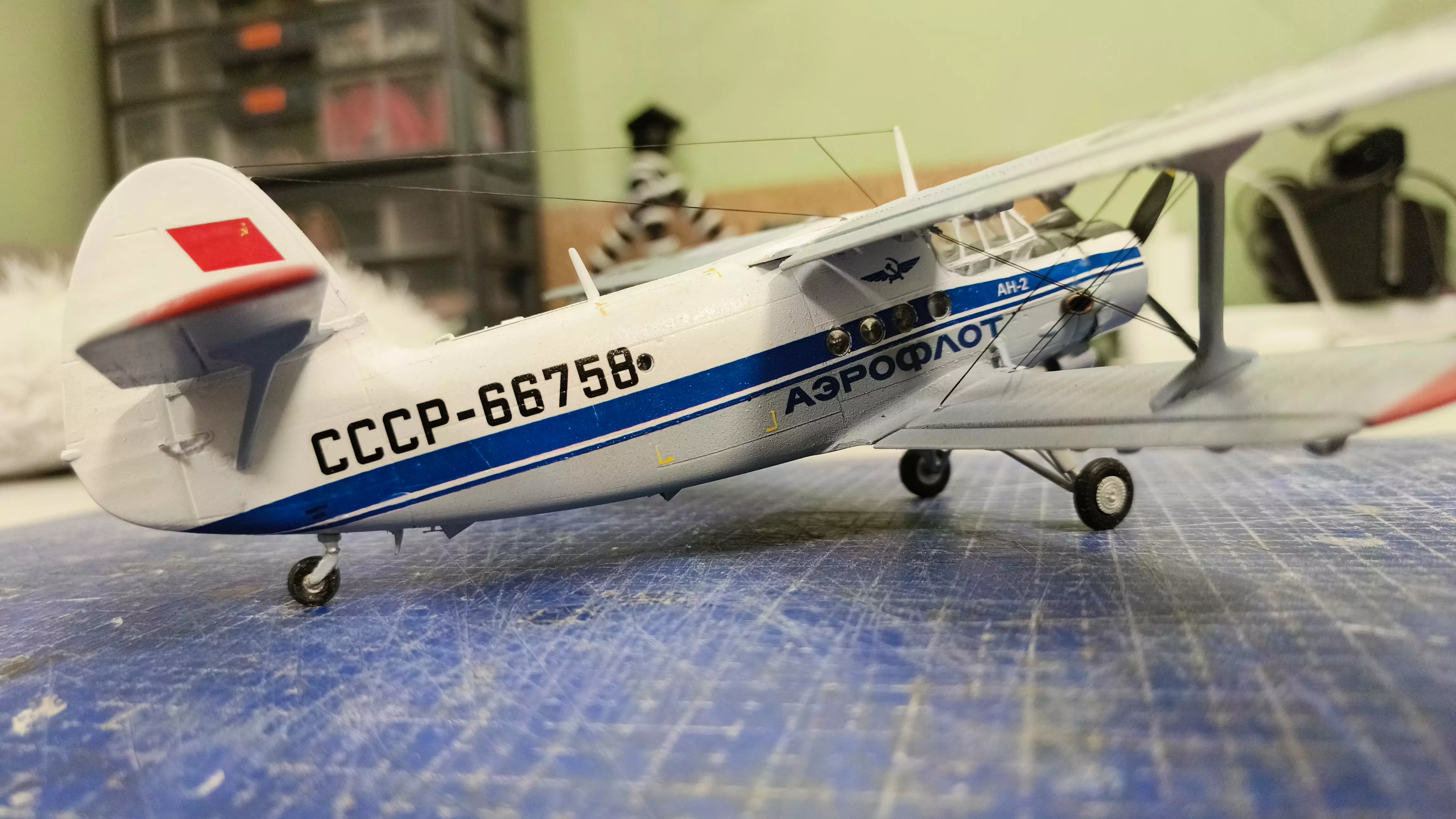 Сборная модель лесовоз с прицепом-роспуском 43204-10