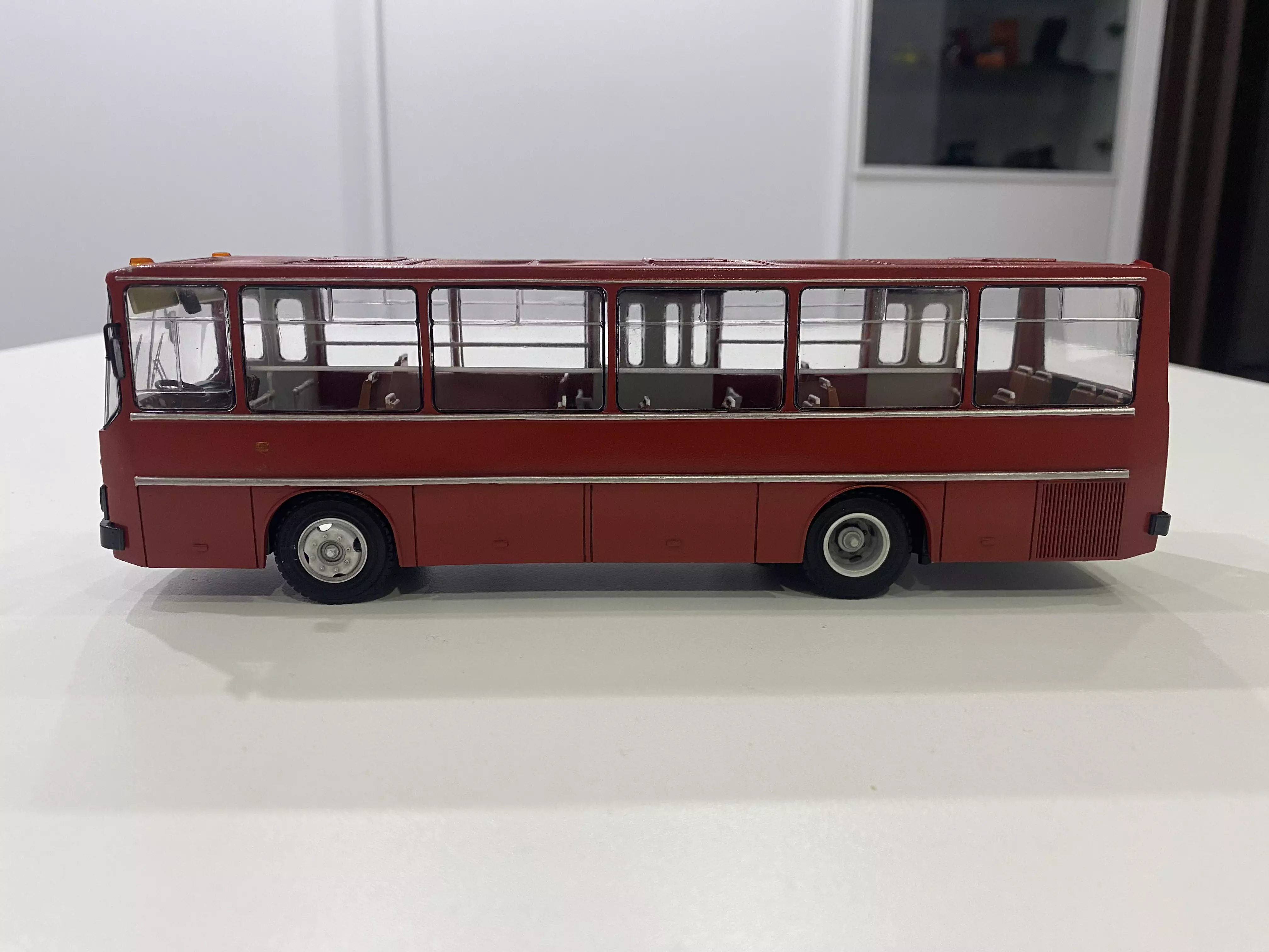 Сборная модель лесовоз с прицепом-роспуском 43204-10