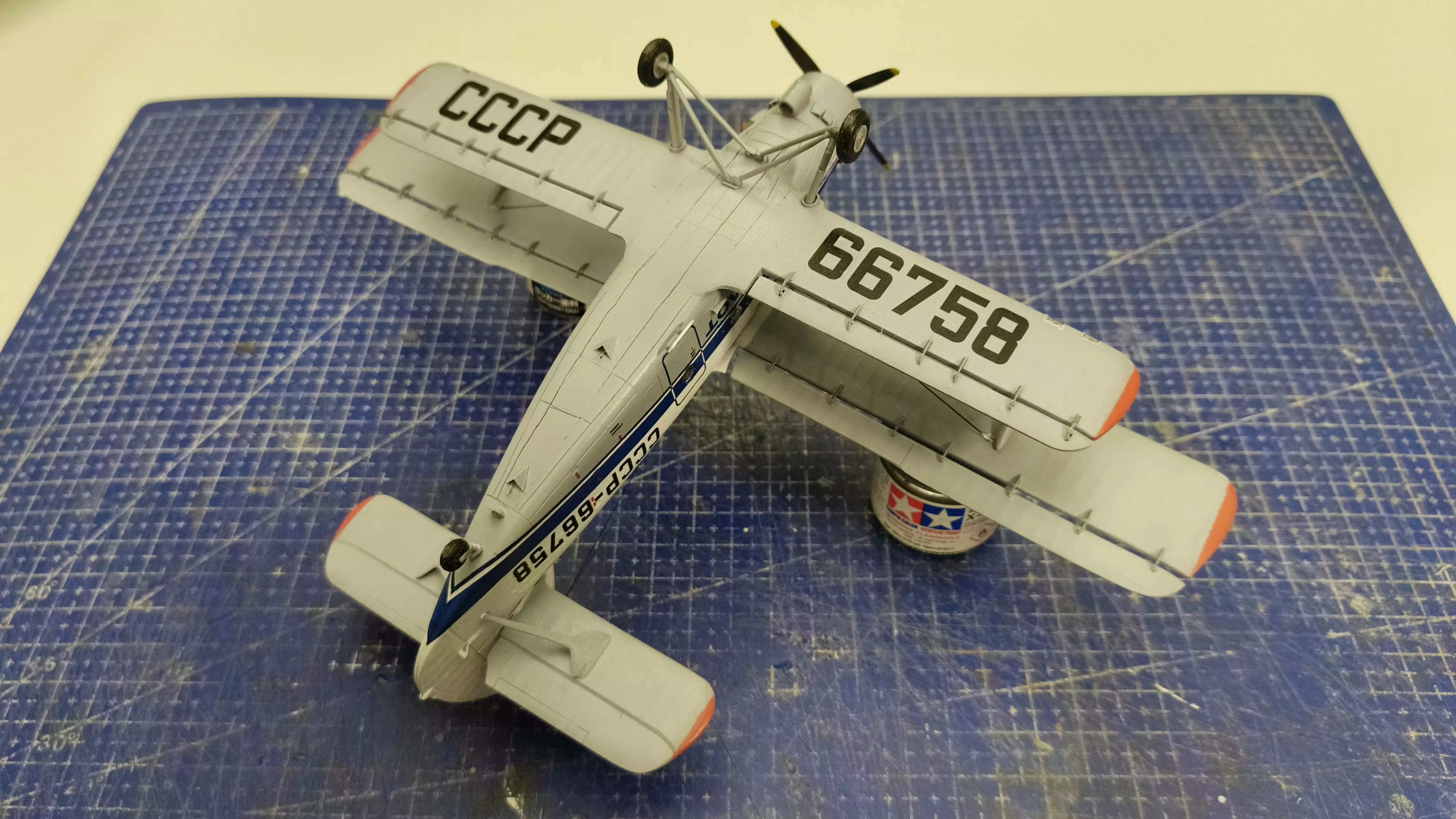 Сборная модель лесовоз с прицепом-роспуском 43204-10