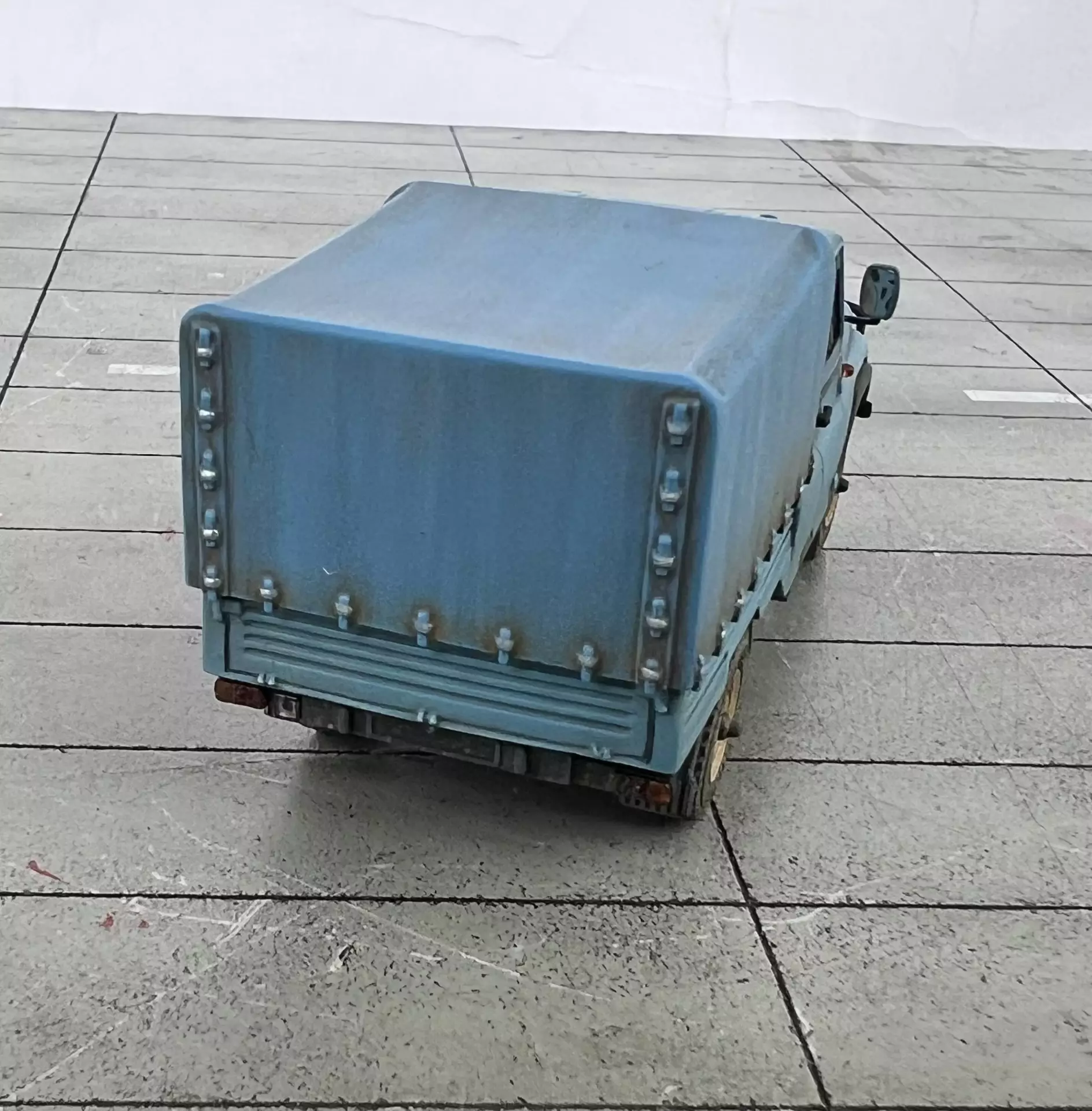 Сборная модель лесовоз с прицепом-роспуском 43204-10