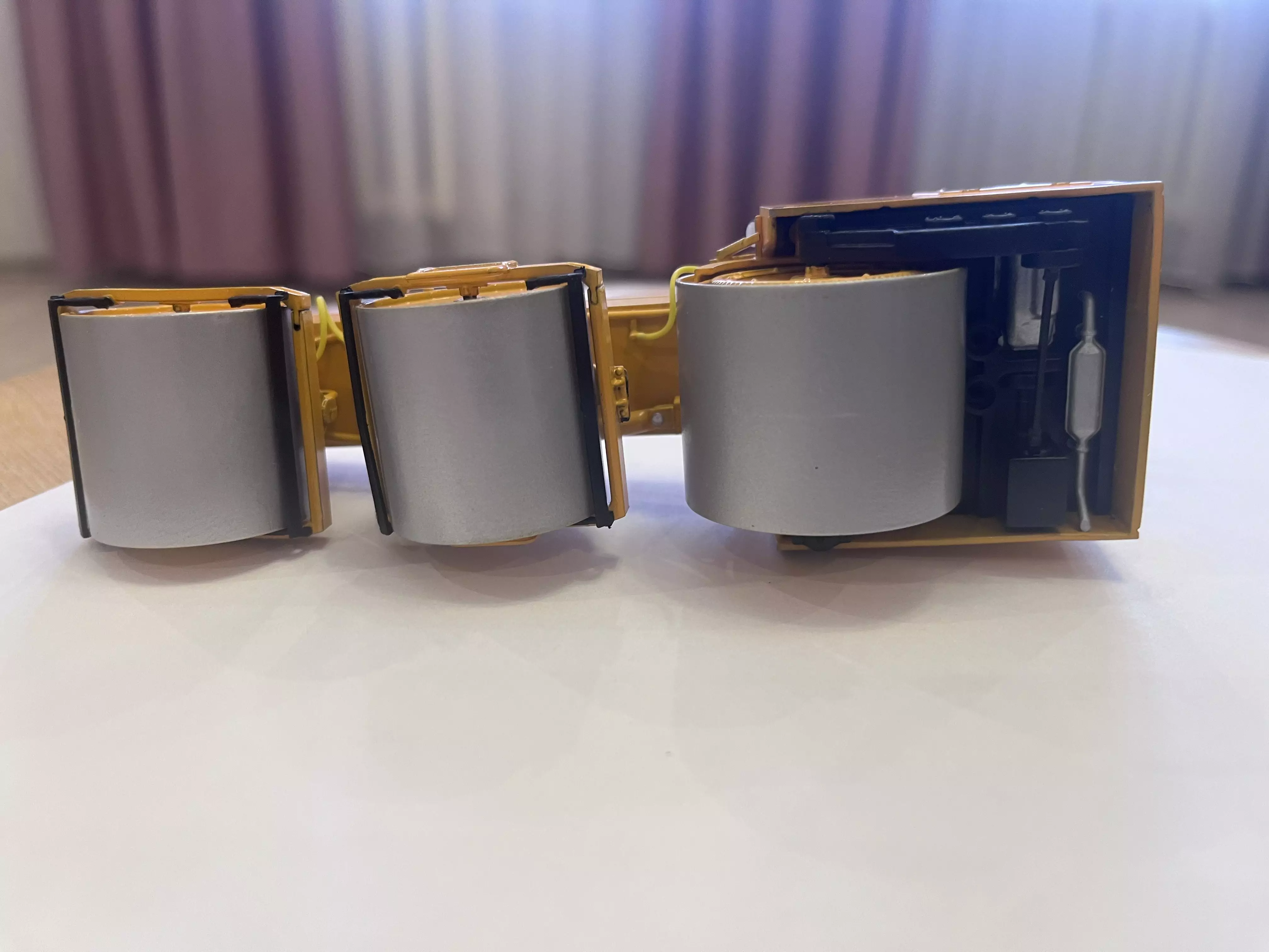 Сборная модель лесовоз с прицепом-роспуском 43204-10