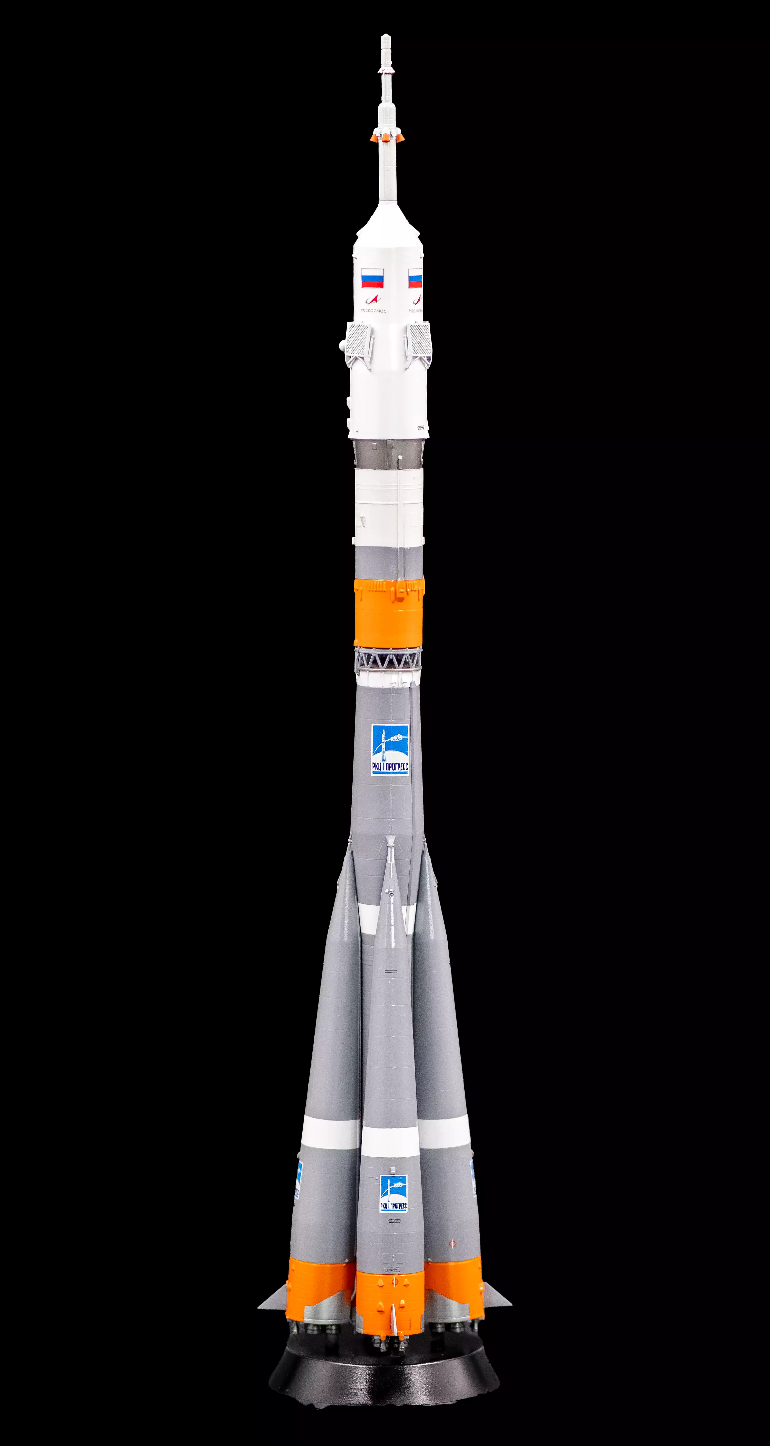 Сборная модель лесовоз с прицепом-роспуском 43204-10