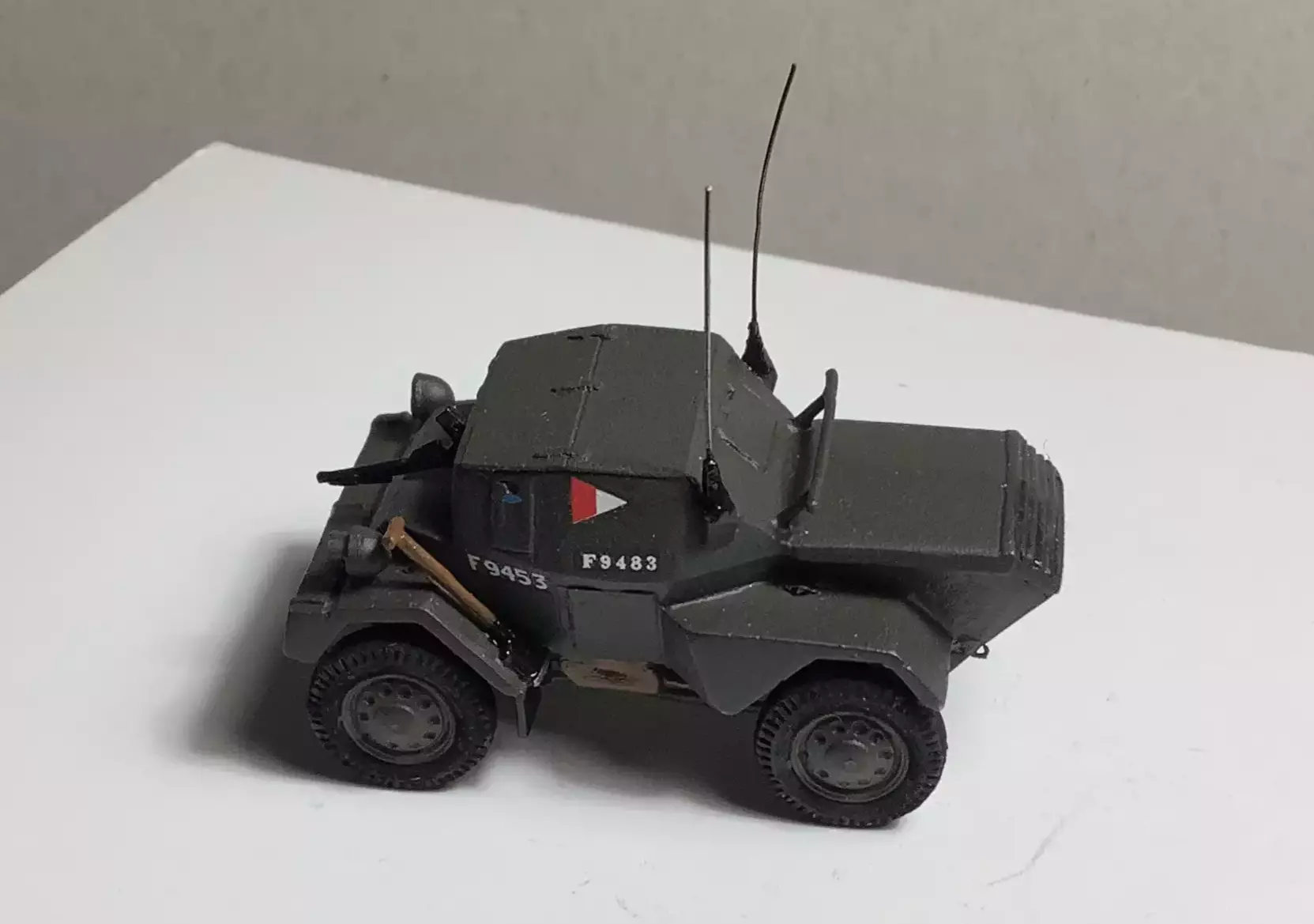 Сборная модель лесовоз с прицепом-роспуском 43204-10