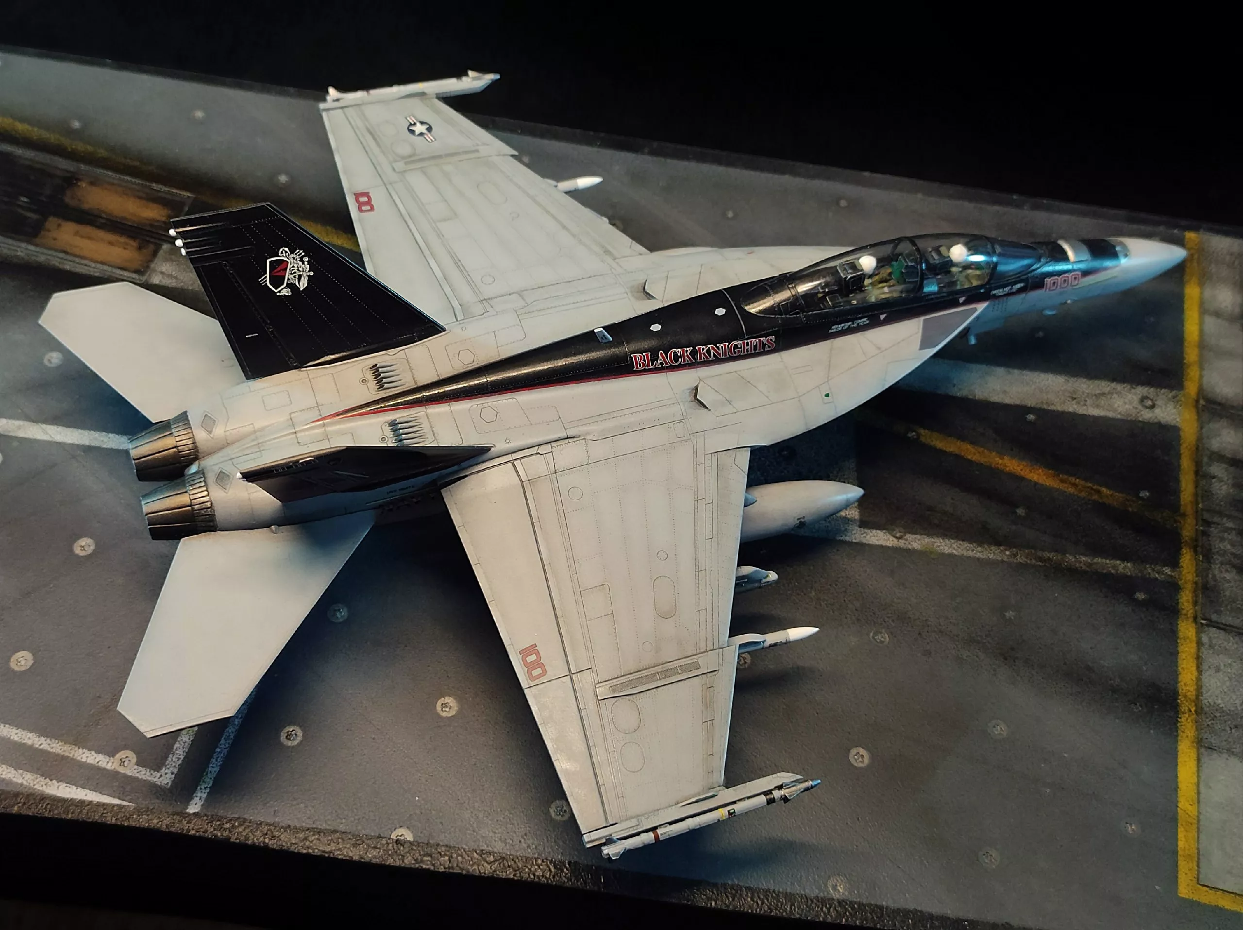 USN F/A-18F VFA-154 Black Knights