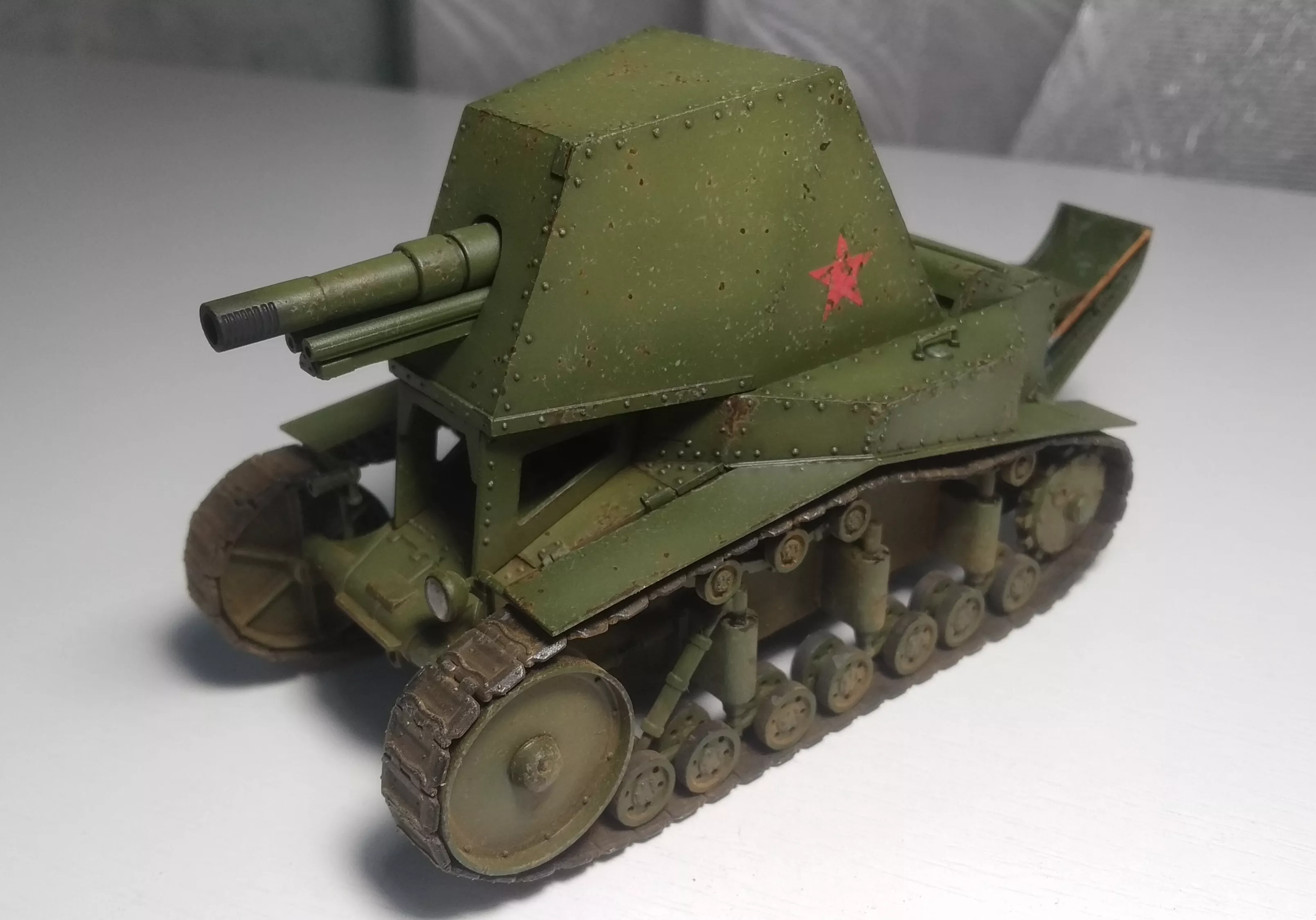 Soviet SU-18 SPH