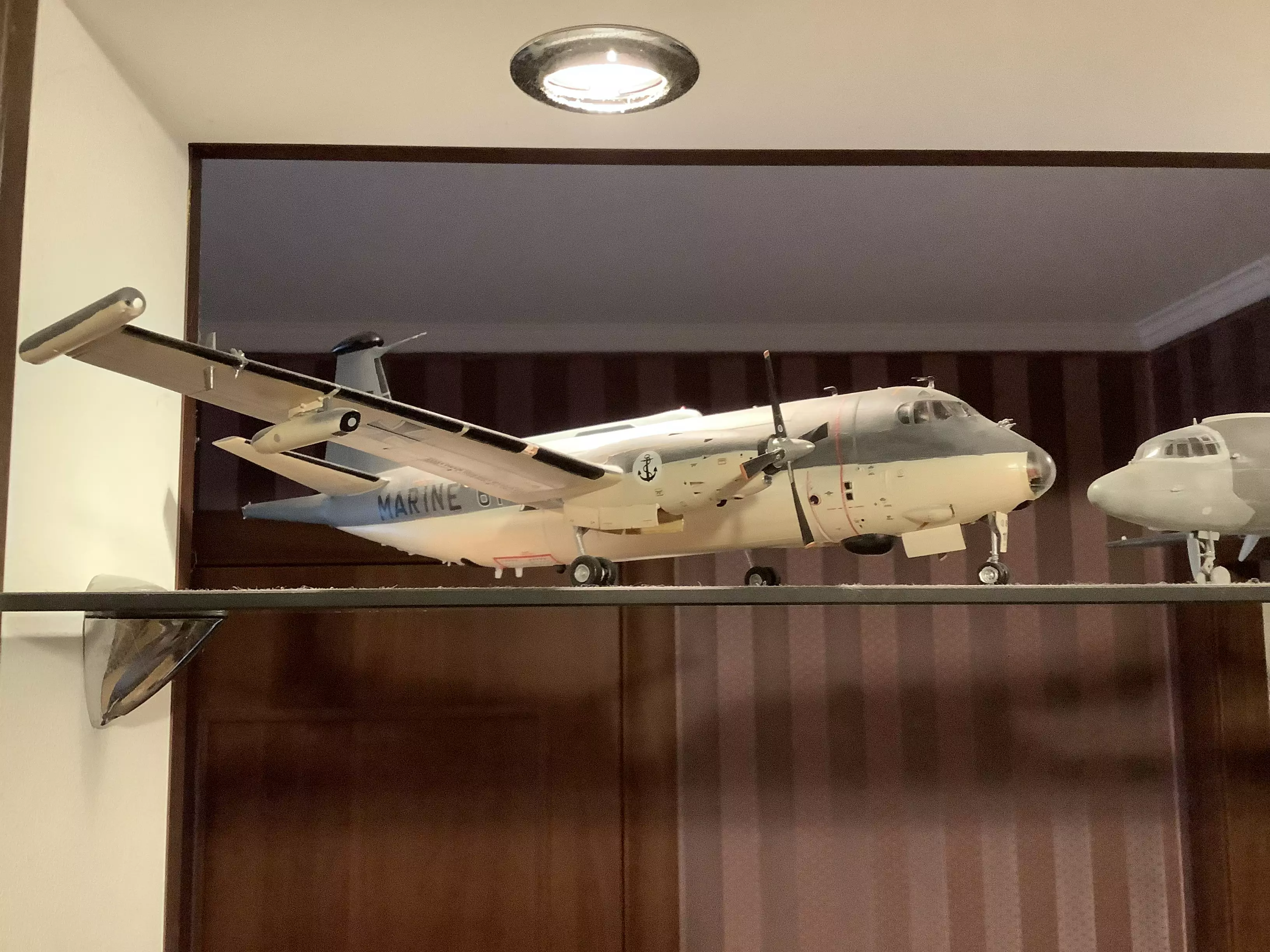 Сборная модель лесовоз с прицепом-роспуском 43204-10