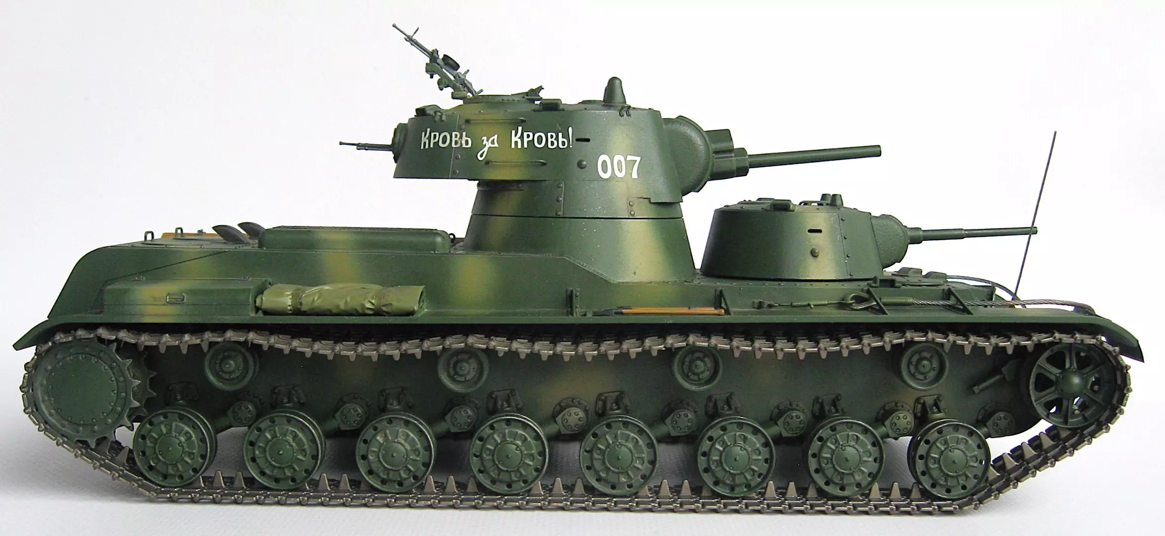 Сборная модель лесовоз с прицепом-роспуском 43204-10