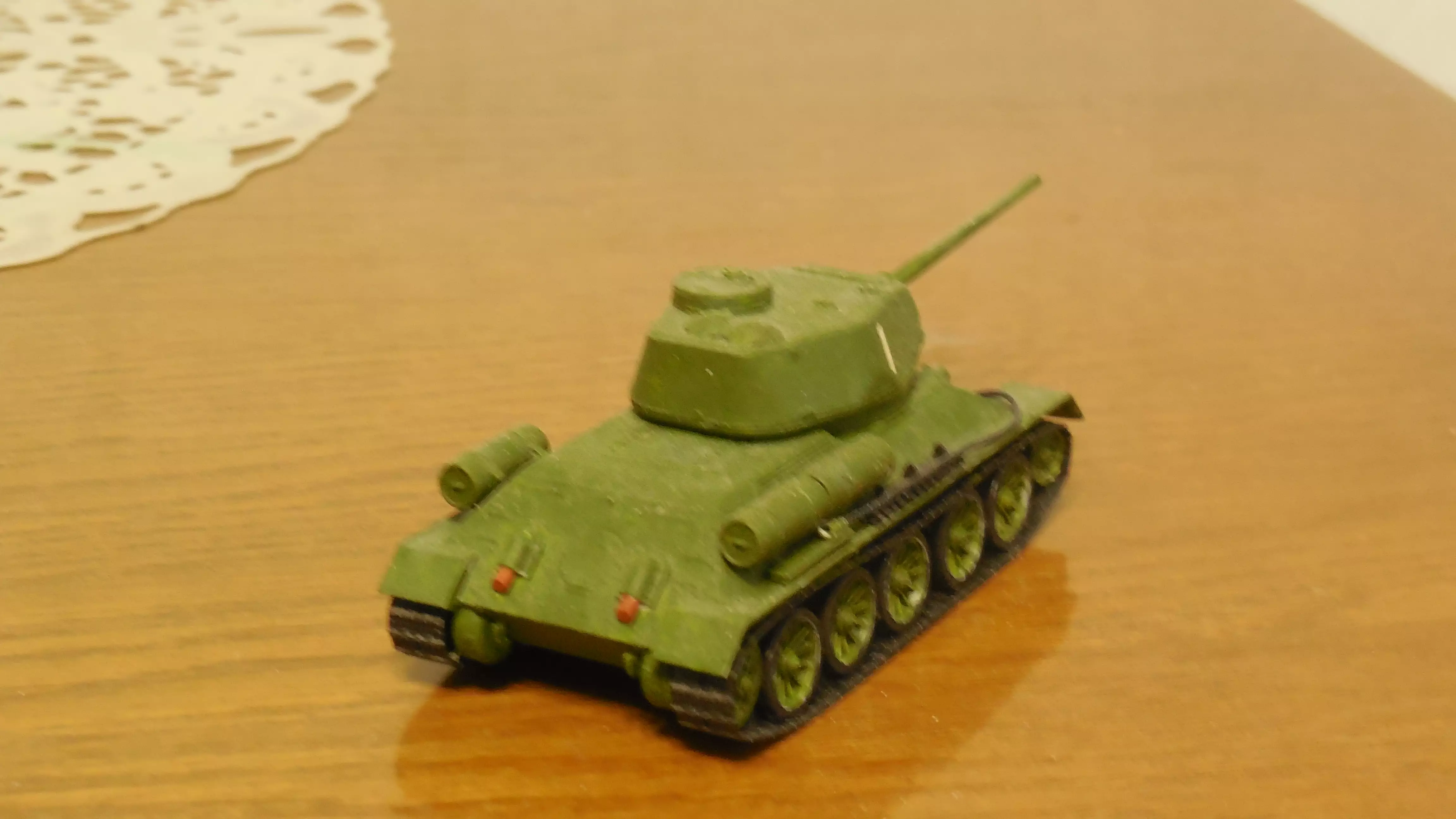 Сборная модель лесовоз с прицепом-роспуском 43204-10