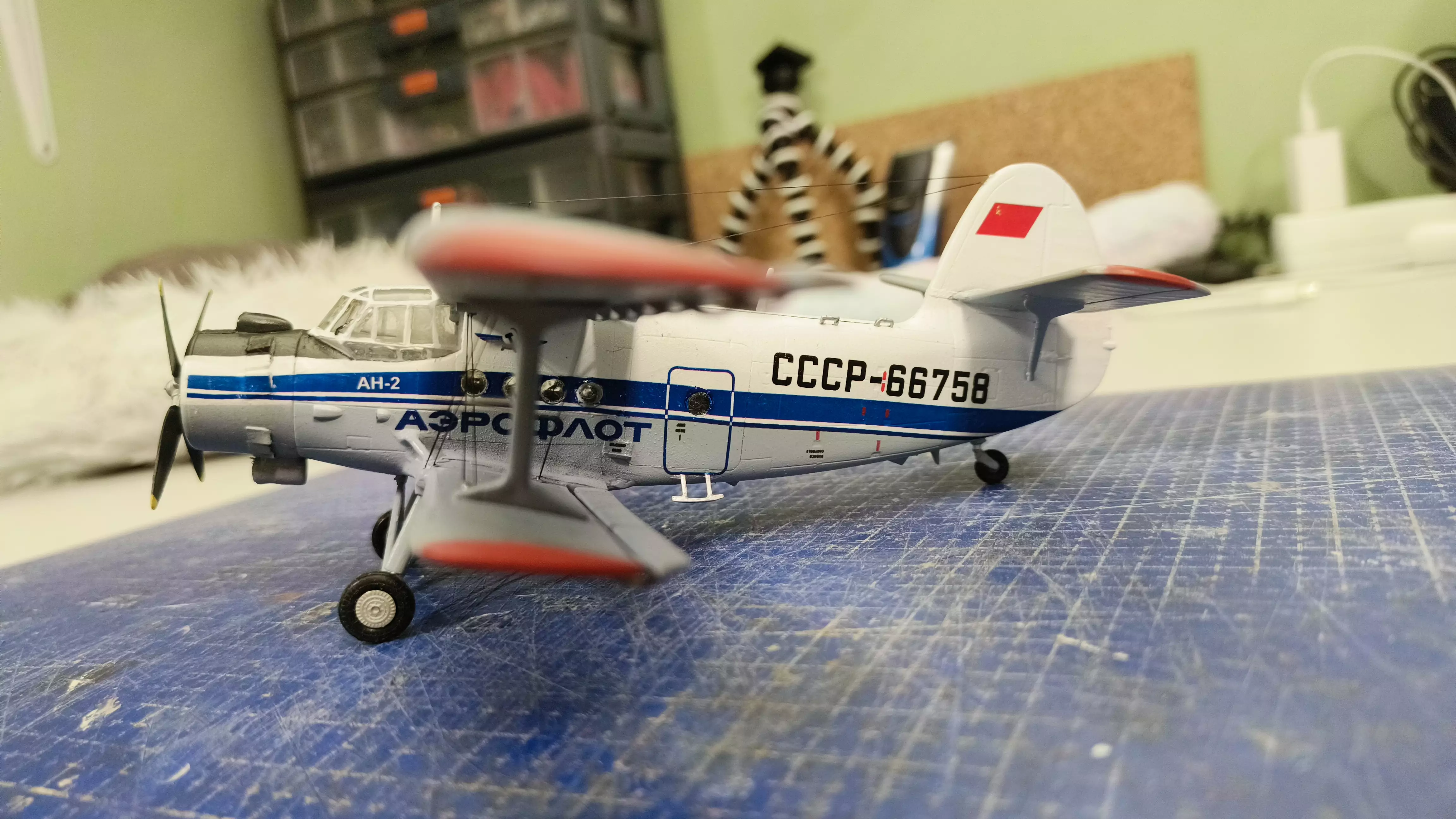 Сборная модель лесовоз с прицепом-роспуском 43204-10