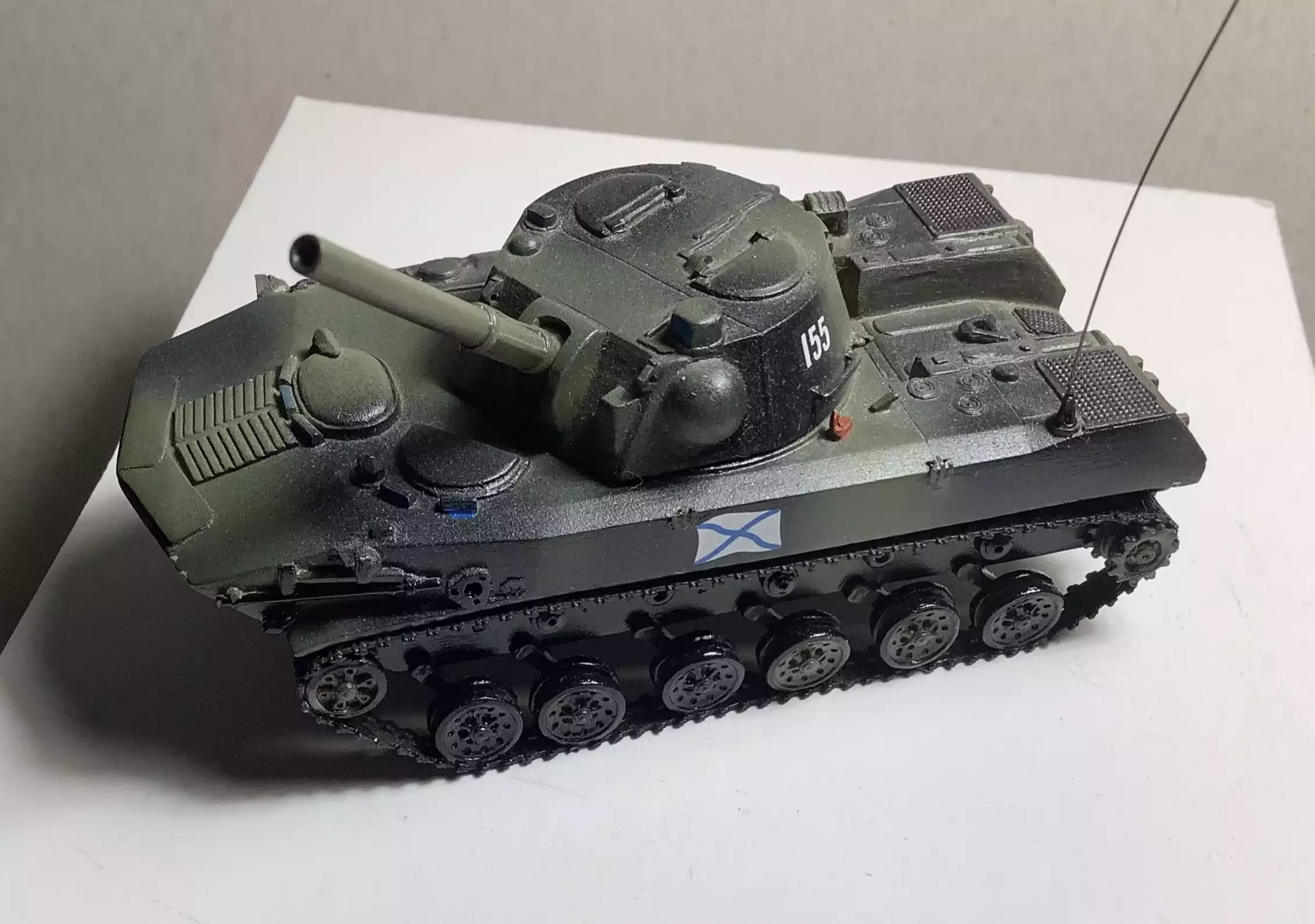 Сборная модель лесовоз с прицепом-роспуском 43204-10