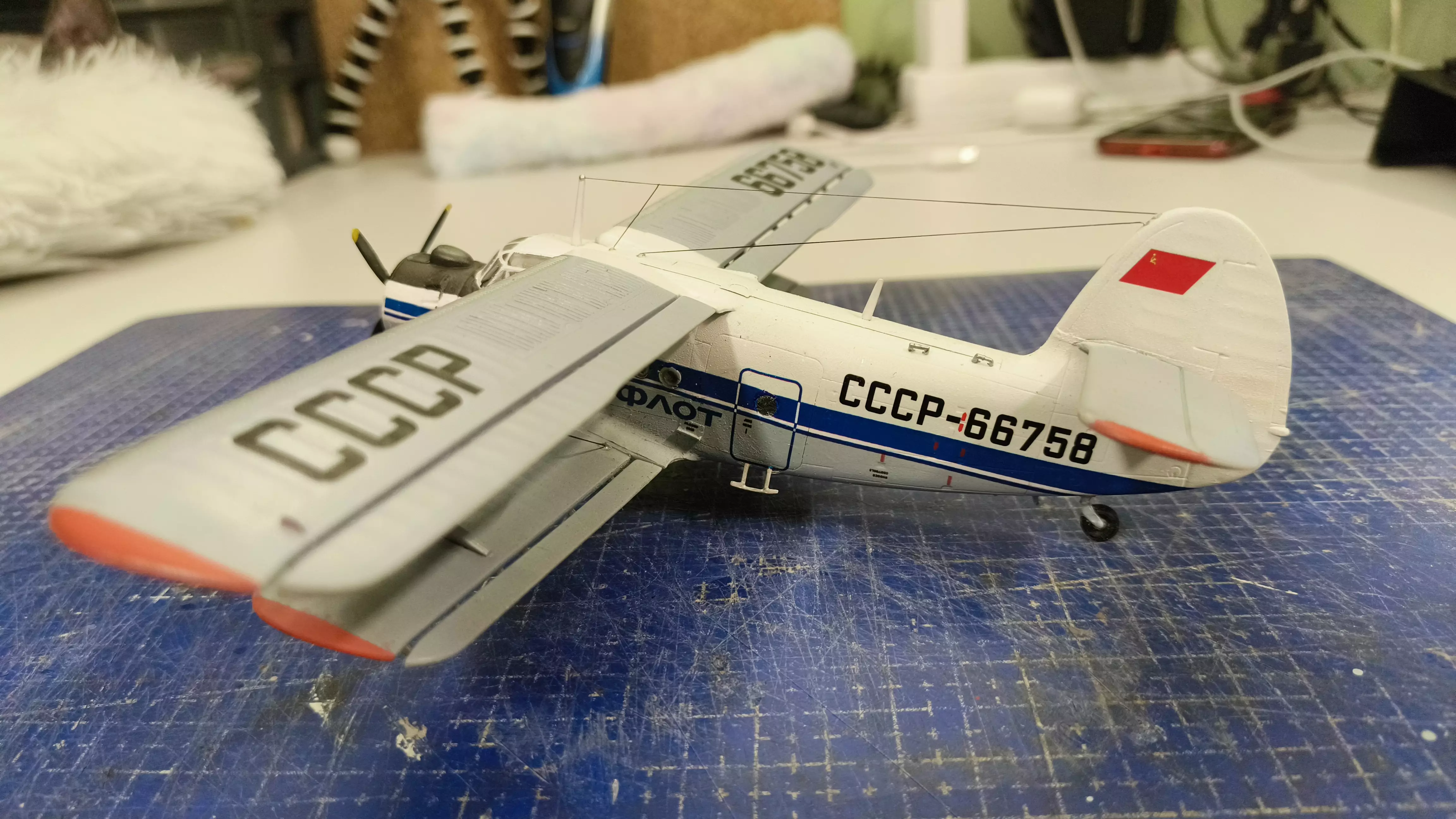 Сборная модель лесовоз с прицепом-роспуском 43204-10