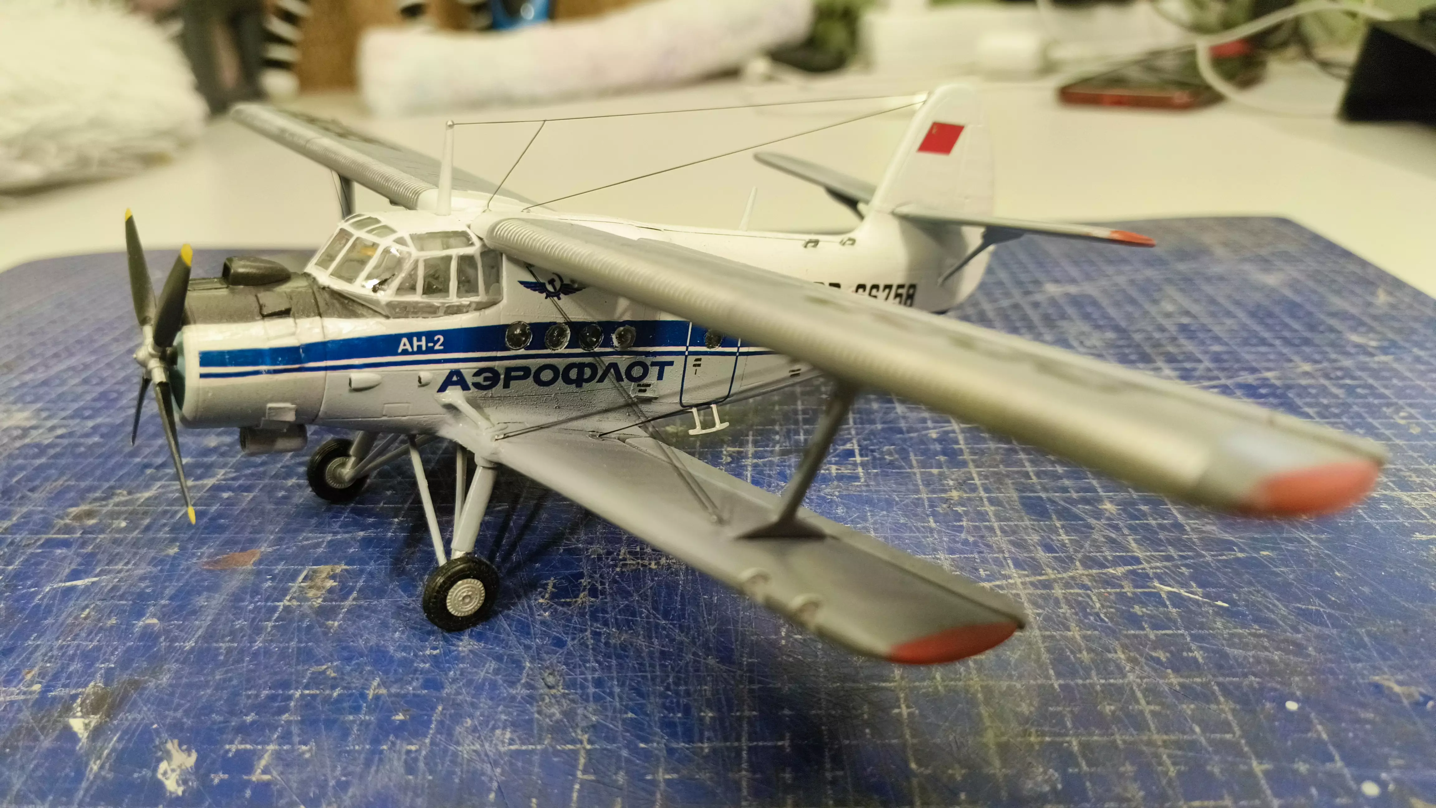 Сборная модель лесовоз с прицепом-роспуском 43204-10