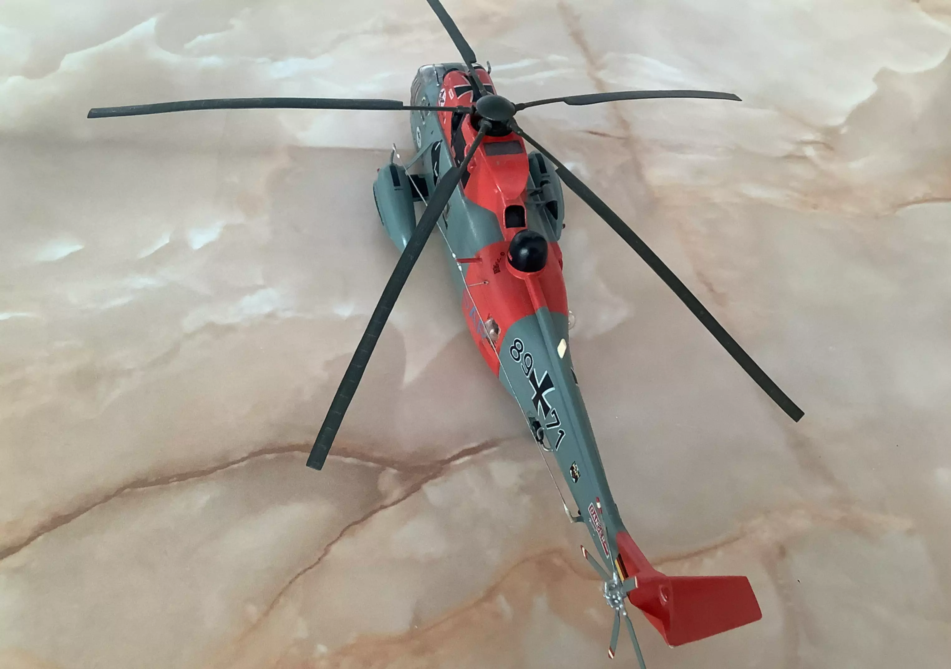 Сборная модель лесовоз с прицепом-роспуском 43204-10