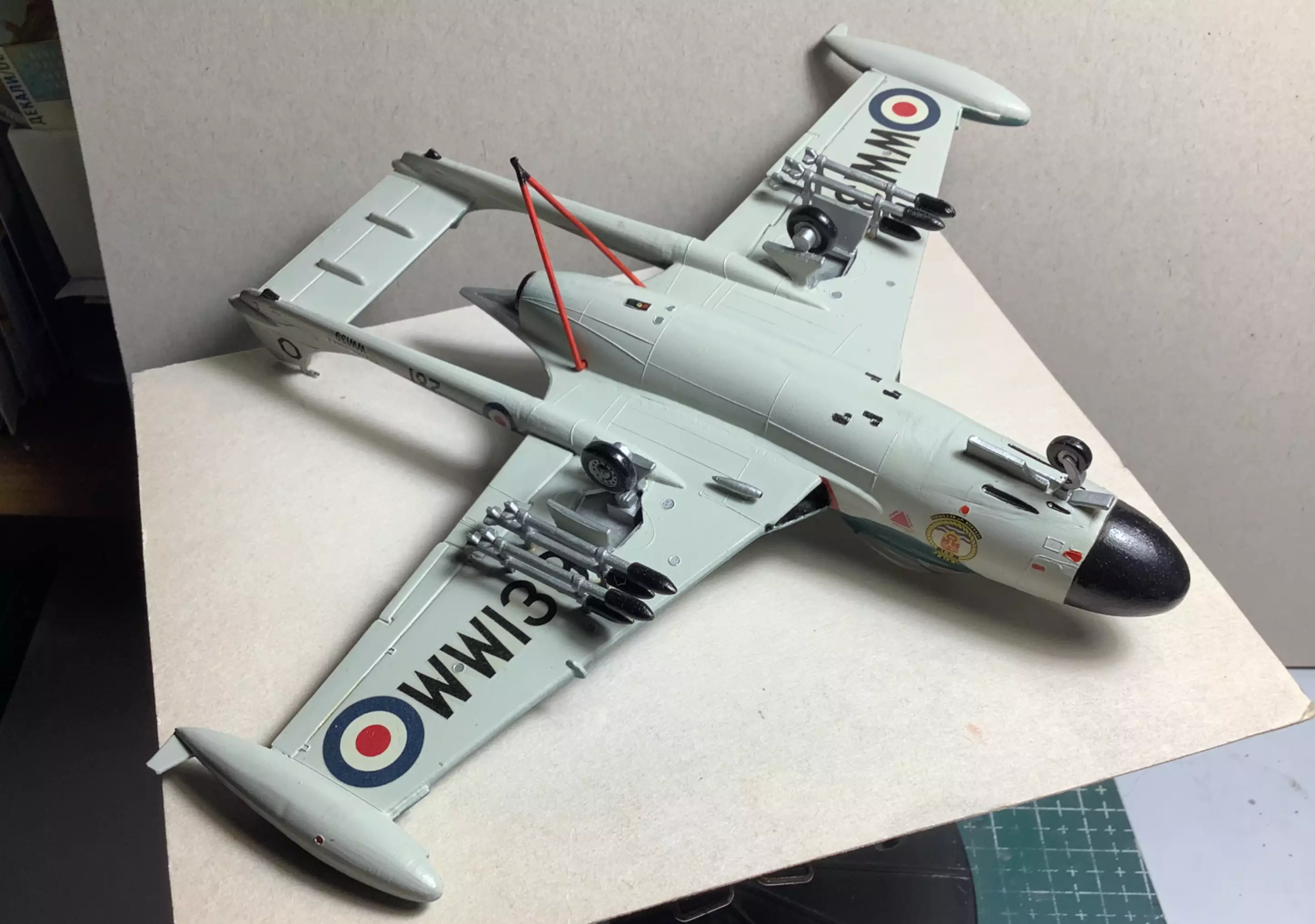 Сборная модель лесовоз с прицепом-роспуском 43204-10