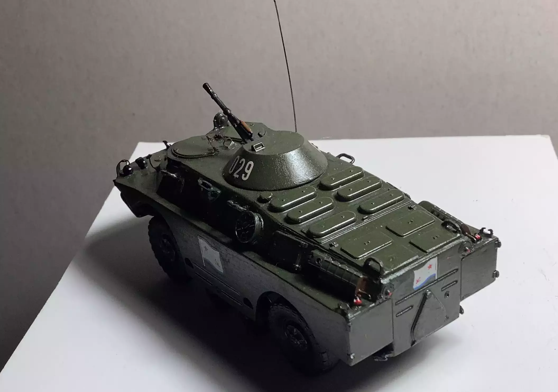 Сборная модель лесовоз с прицепом-роспуском 43204-10