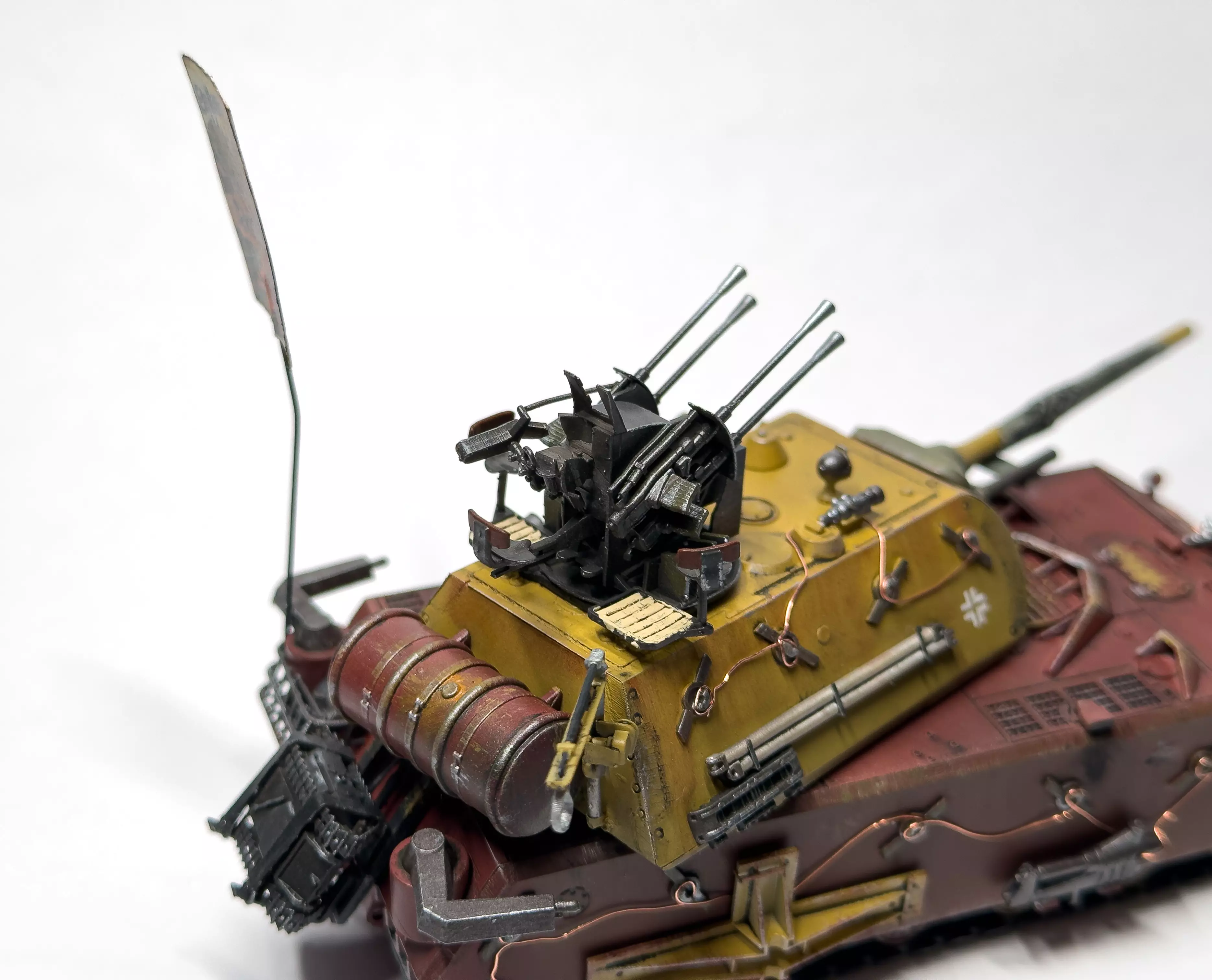 Сборная модель лесовоз с прицепом-роспуском 43204-10