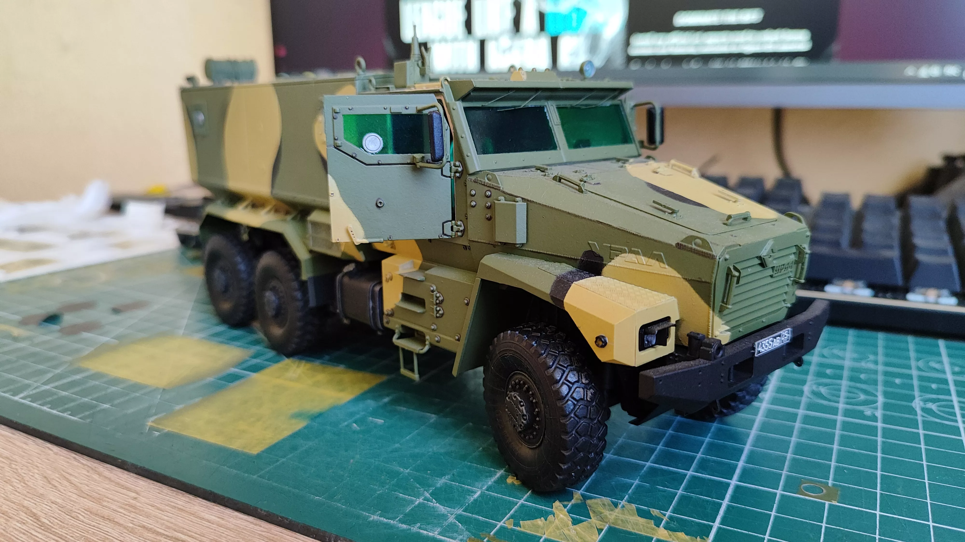 Russian 63095 Typhoon-U Mine resistant ambush protected vehicle