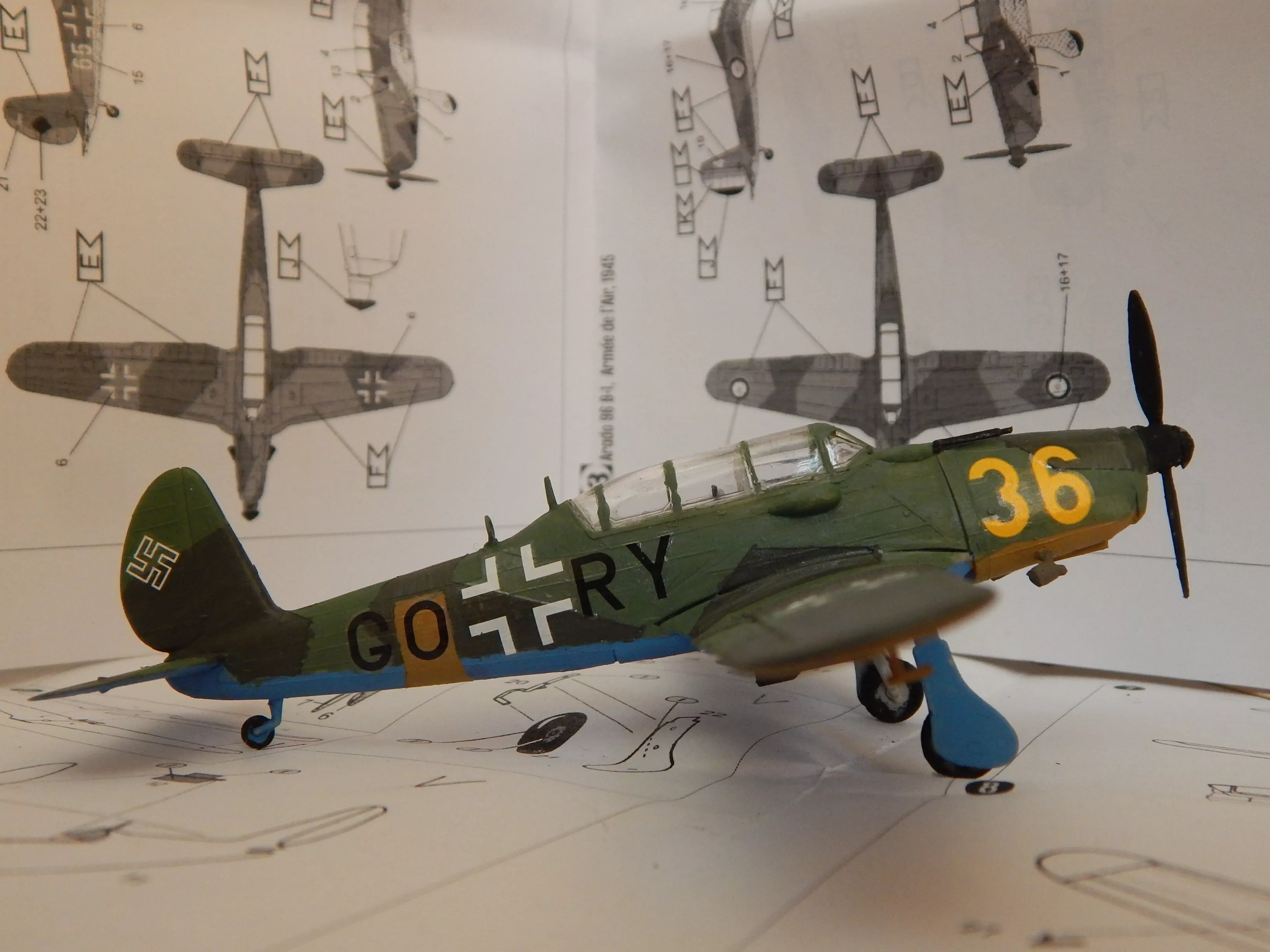 Авиация  Arado Ar-96  (1:72)