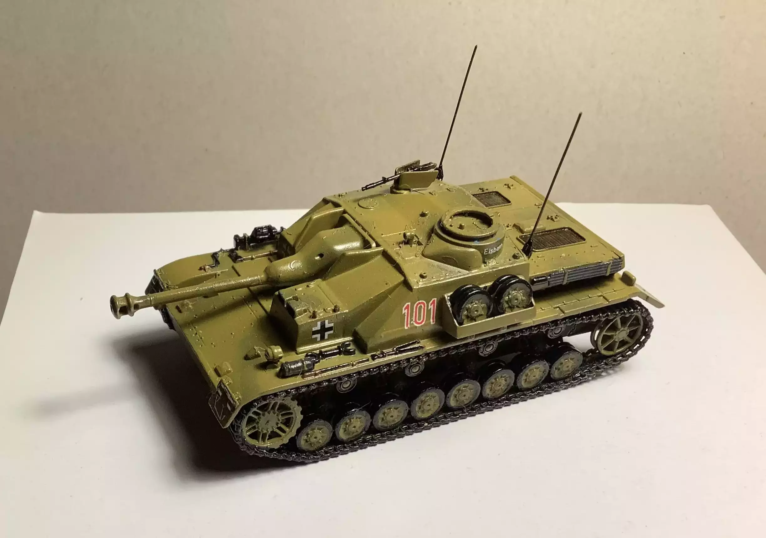 Сборная модель лесовоз с прицепом-роспуском 43204-10