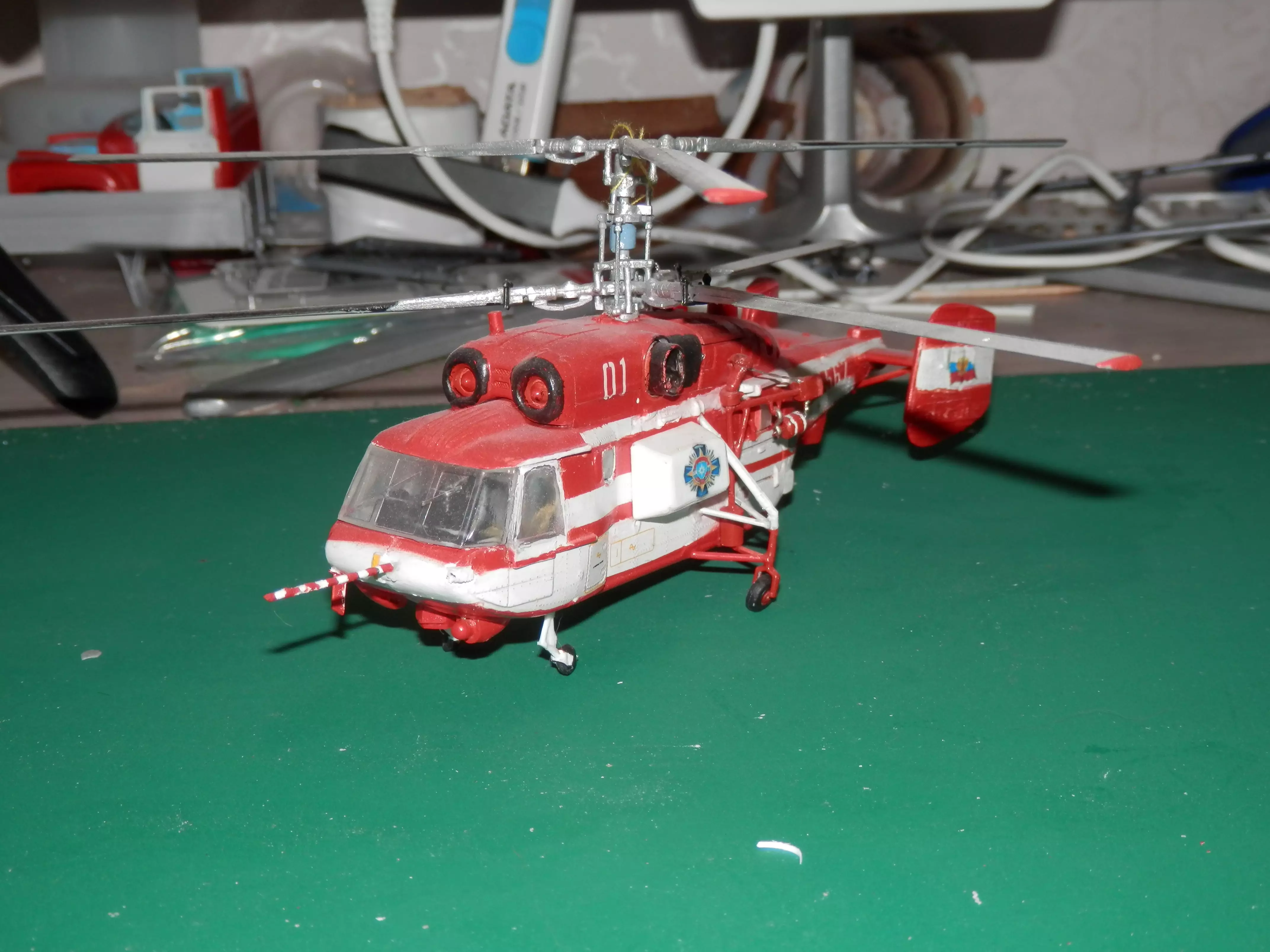 Сборная модель лесовоз с прицепом-роспуском 43204-10