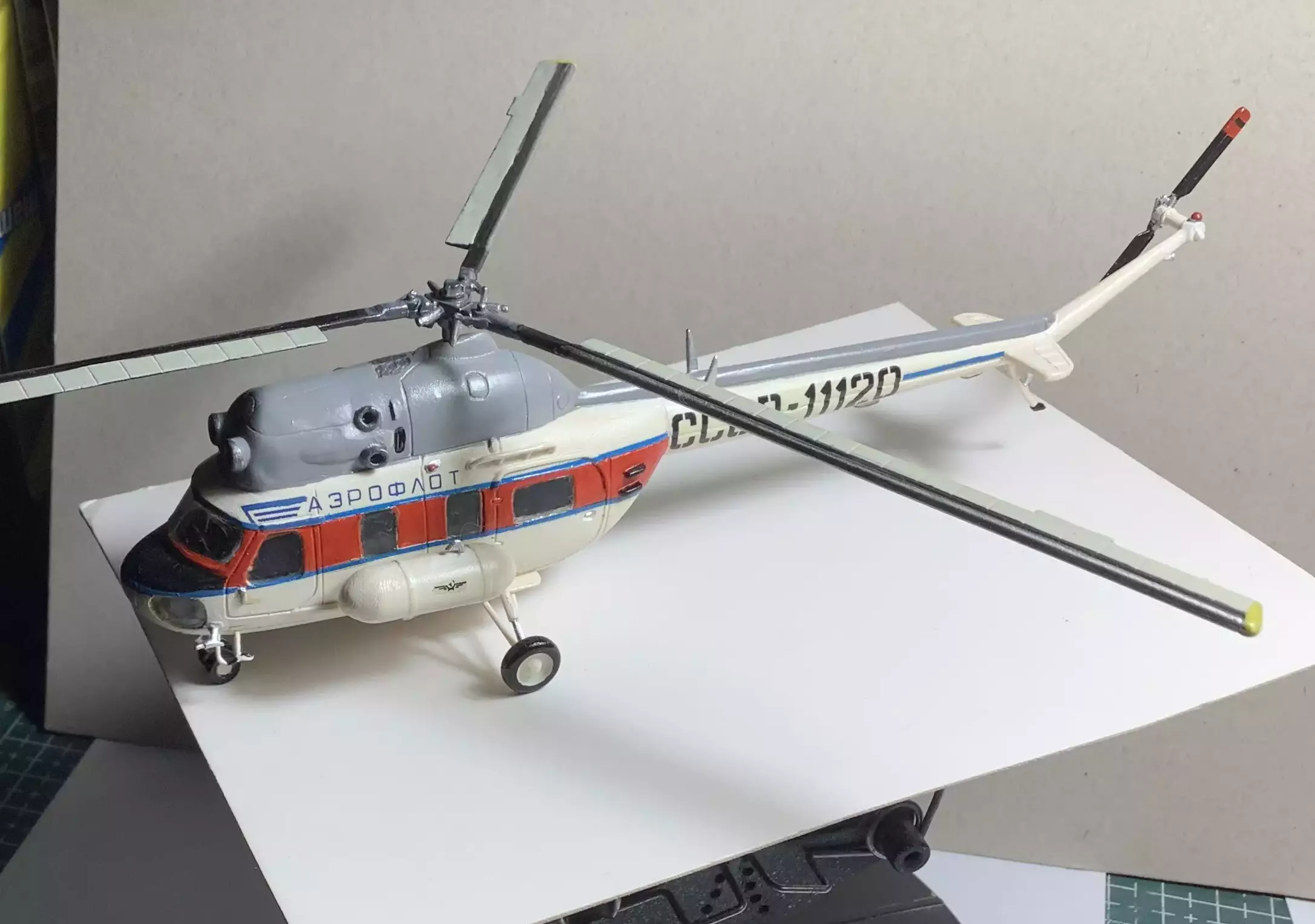 Сборная модель лесовоз с прицепом-роспуском 43204-10