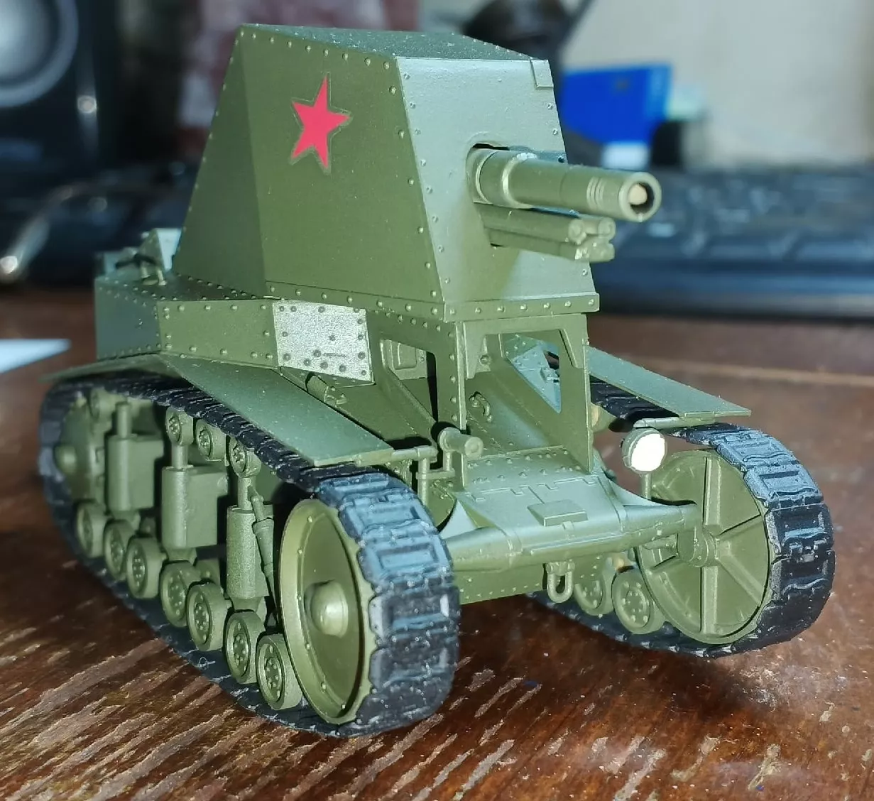 Soviet SU-18 SPH