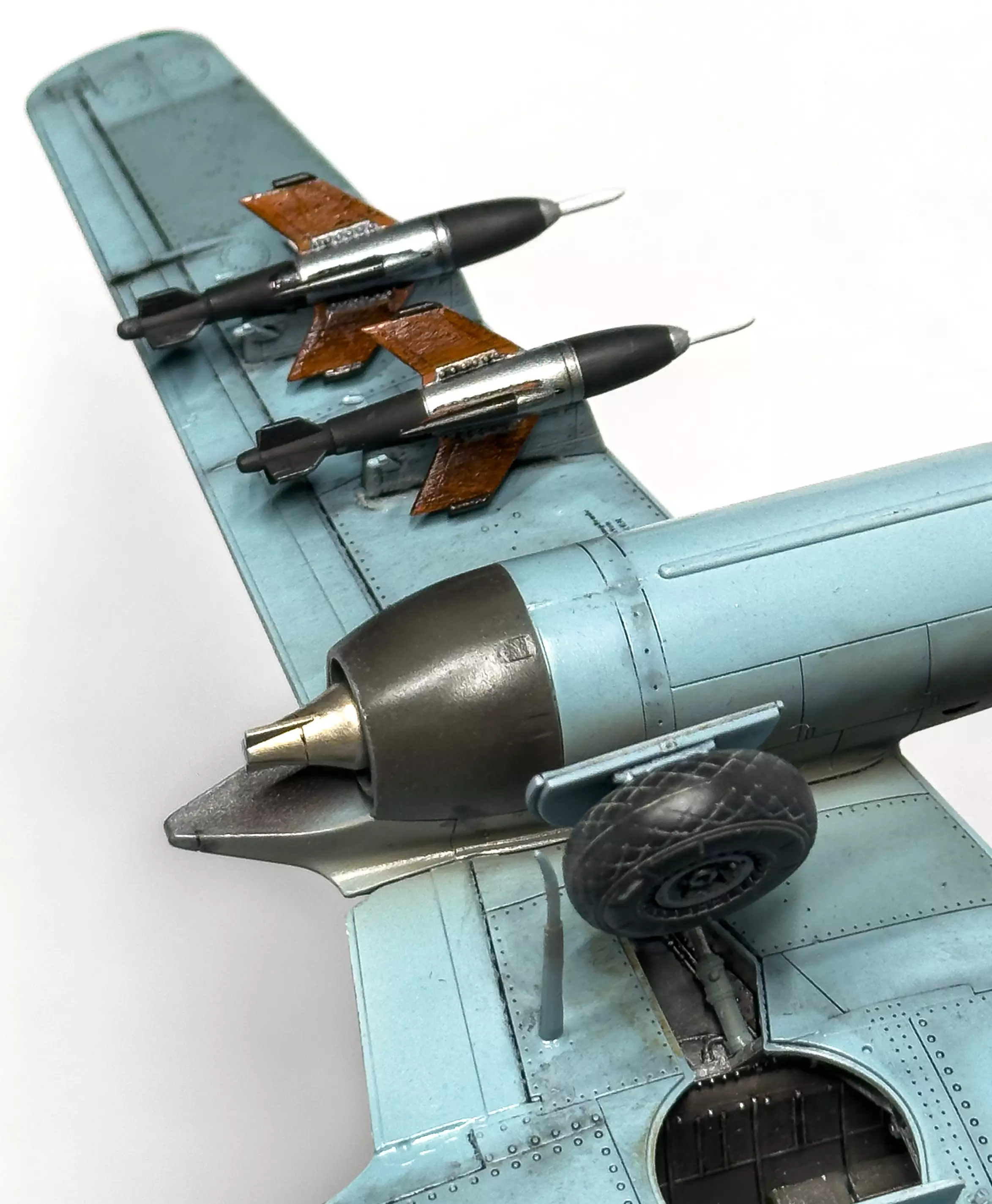 Сборная модель лесовоз с прицепом-роспуском 43204-10