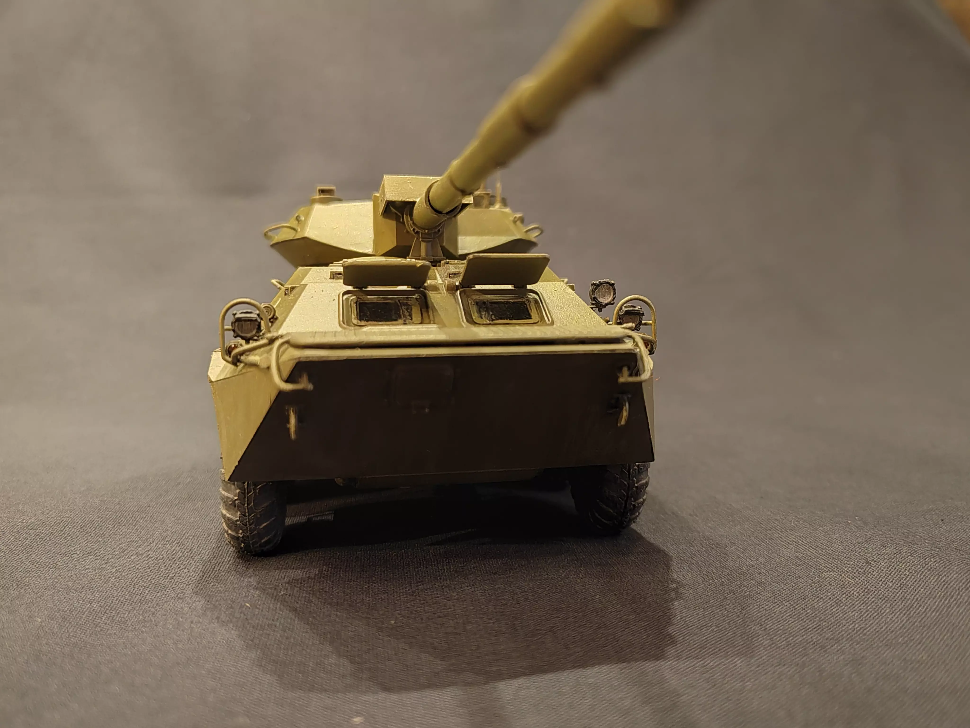 Сборная модель лесовоз с прицепом-роспуском 43204-10