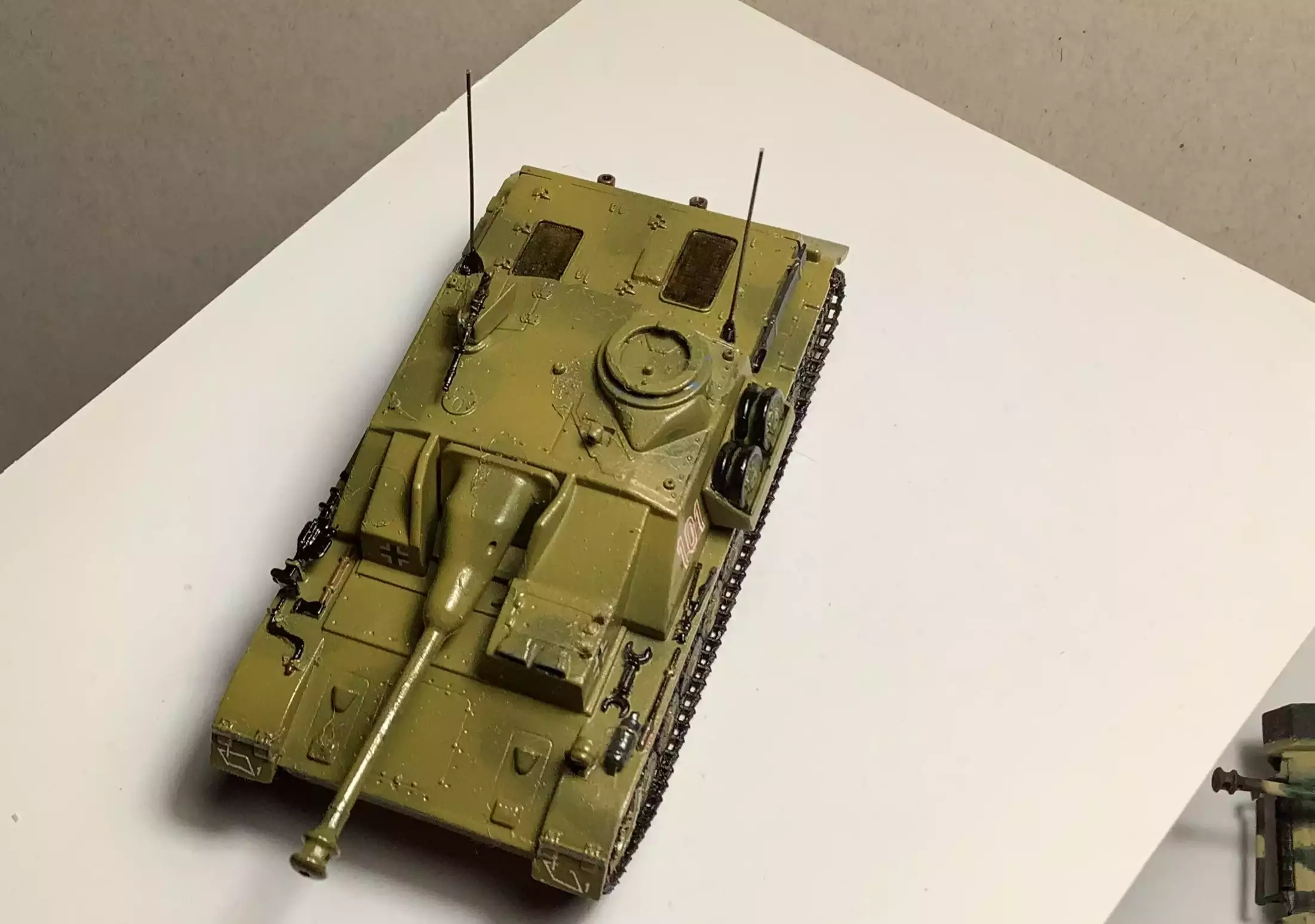 Сборная модель лесовоз с прицепом-роспуском 43204-10