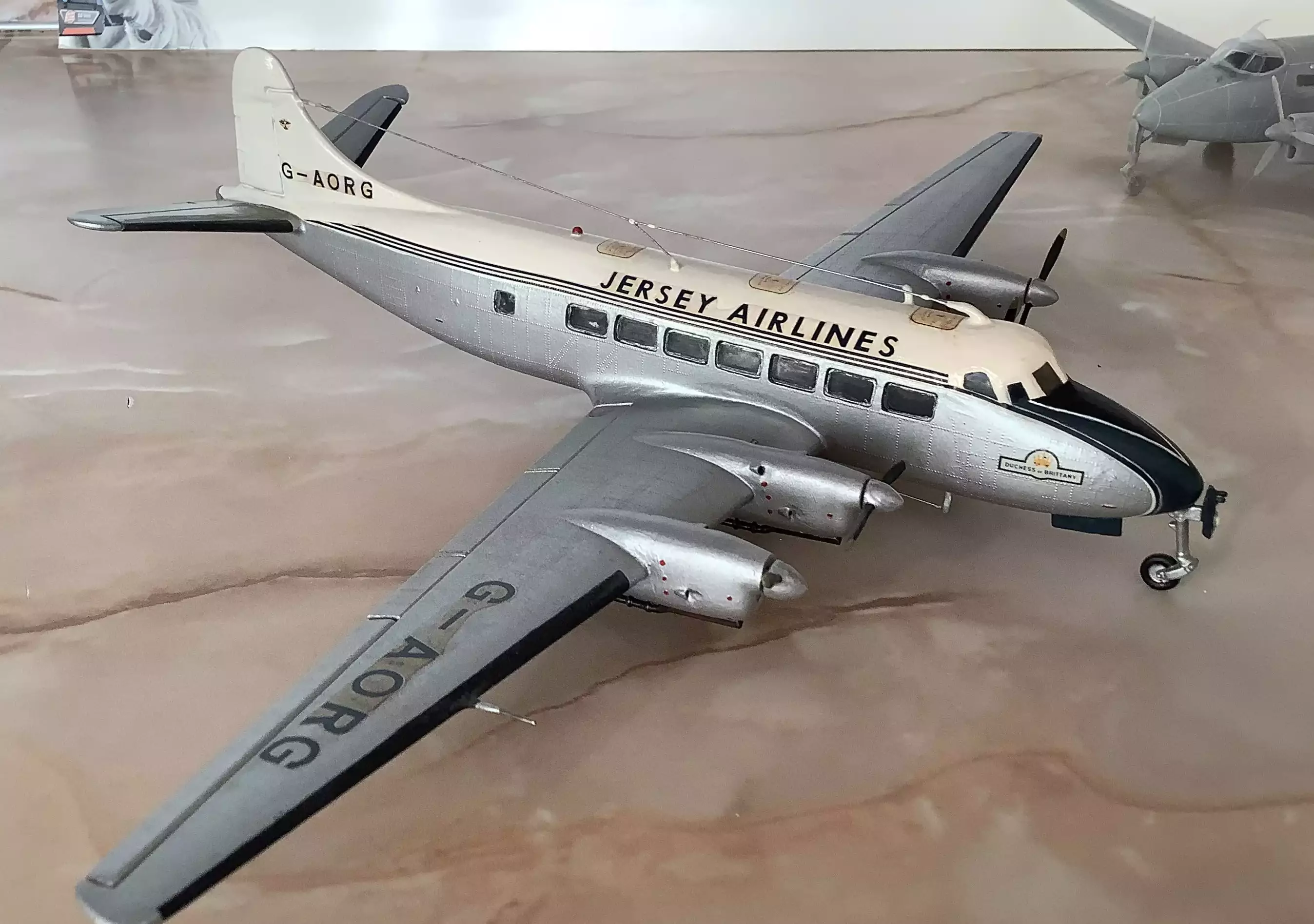 Сборная модель лесовоз с прицепом-роспуском 43204-10