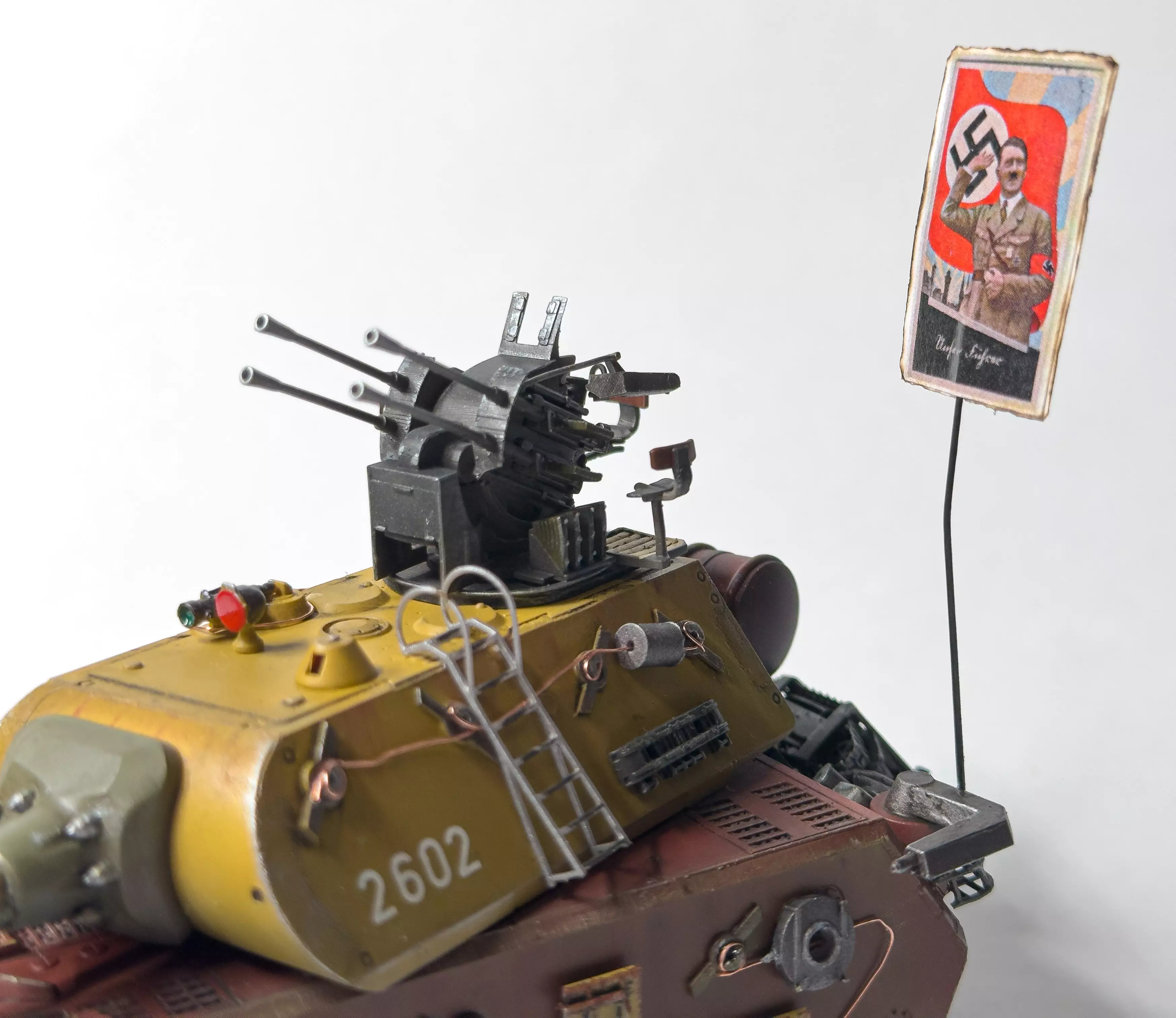 Сборная модель лесовоз с прицепом-роспуском 43204-10