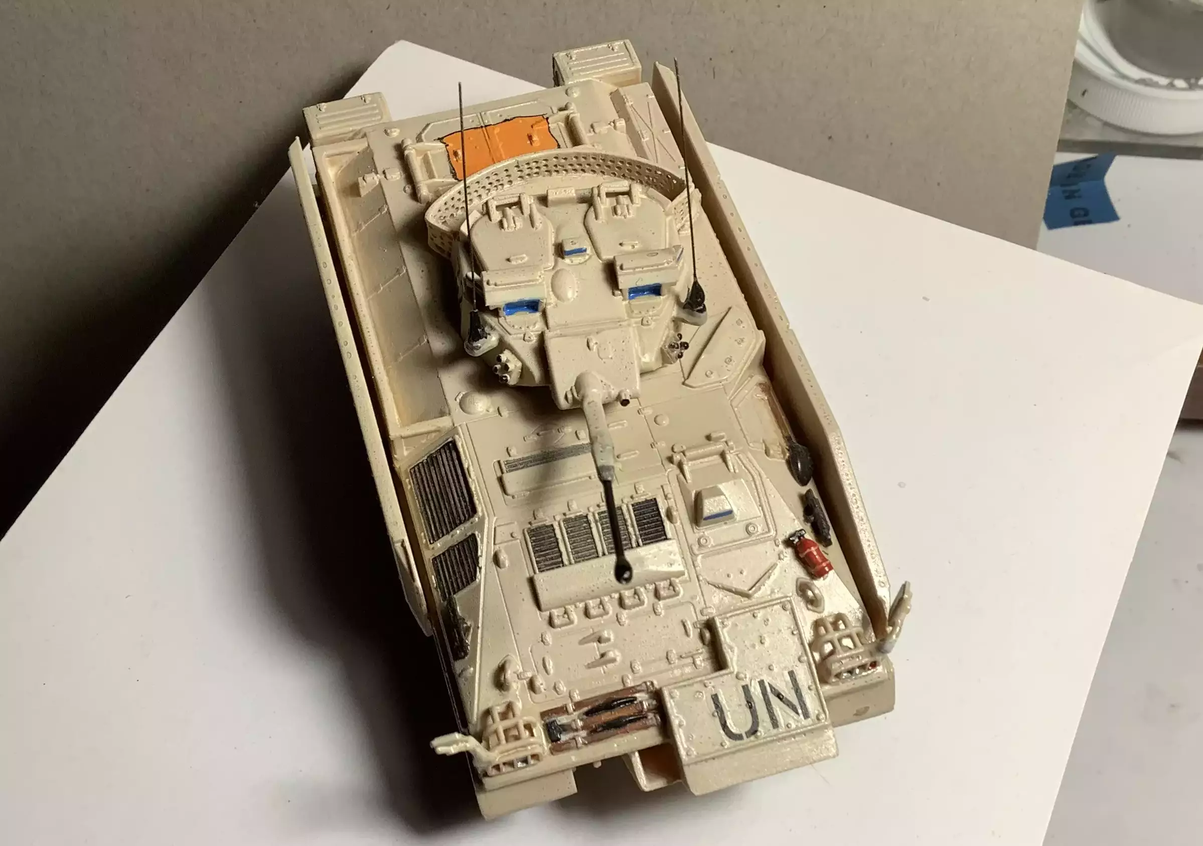 Сборная модель лесовоз с прицепом-роспуском 43204-10