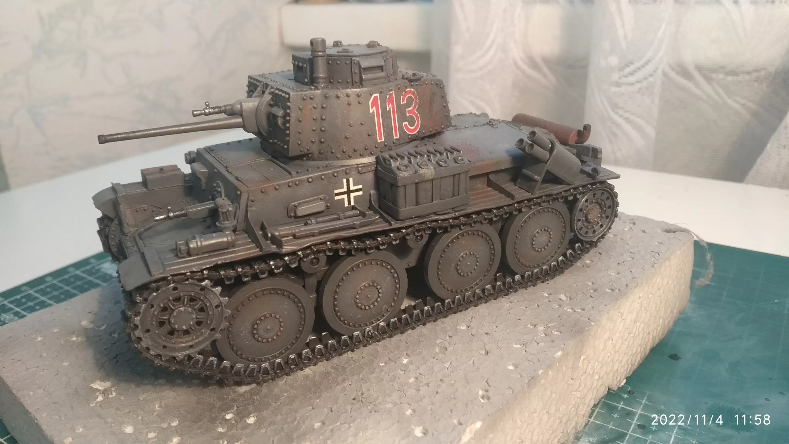 Немецкий танк PzKpfw 38t Ausf G (Прага)