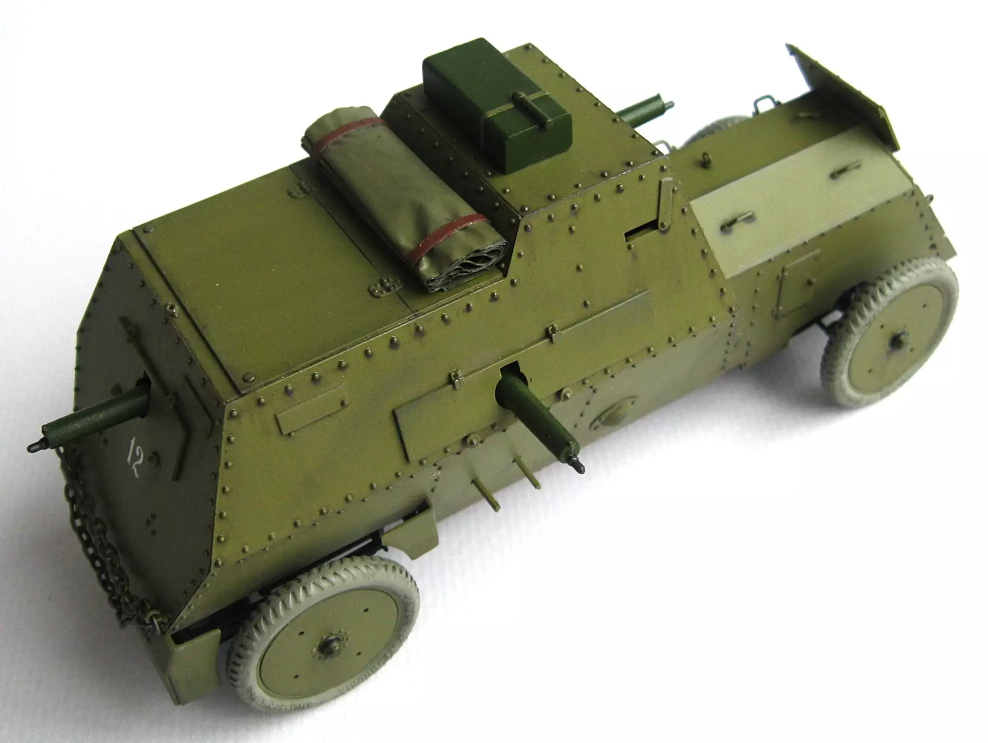 Сборная модель лесовоз с прицепом-роспуском 43204-10