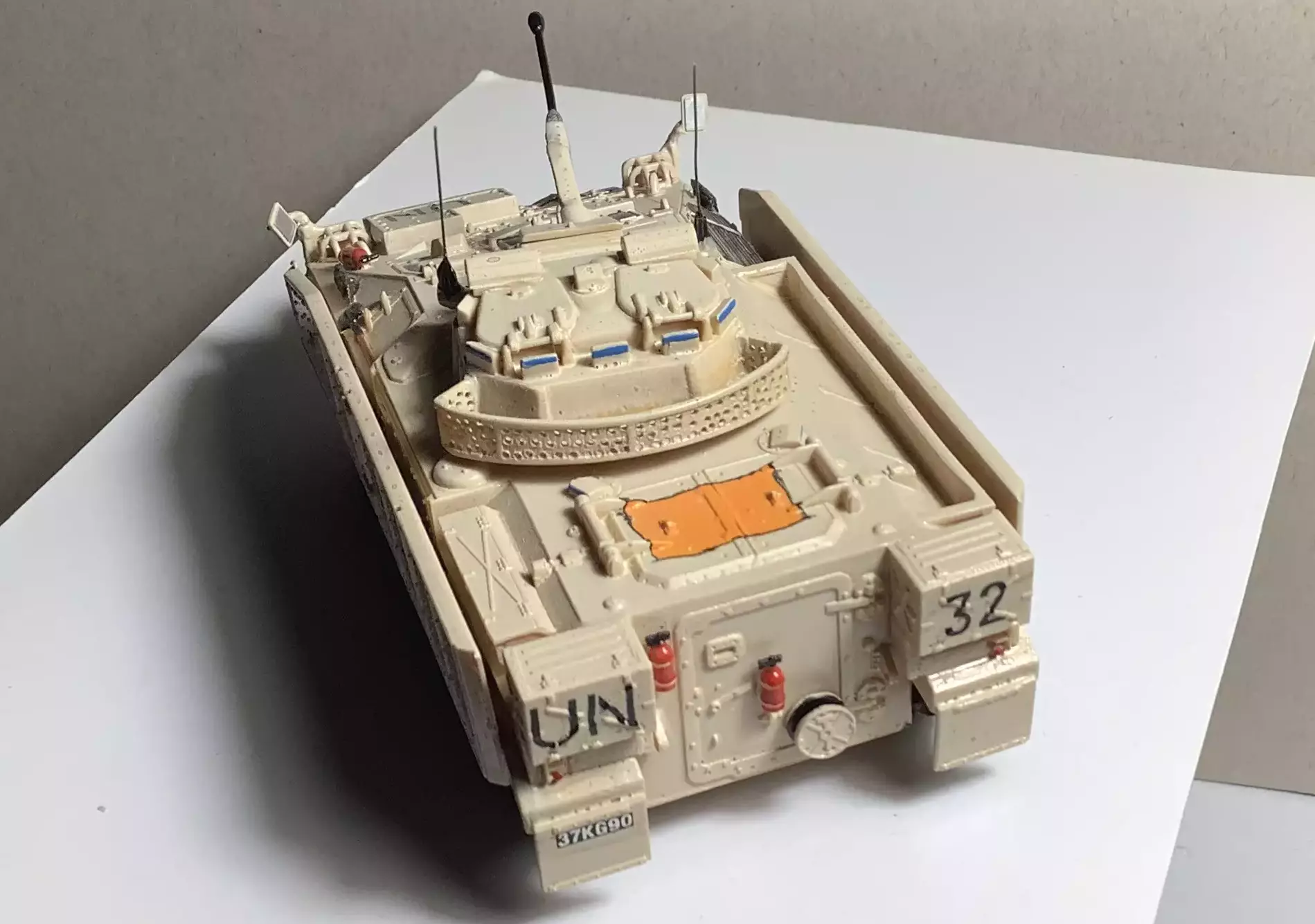 Сборная модель лесовоз с прицепом-роспуском 43204-10