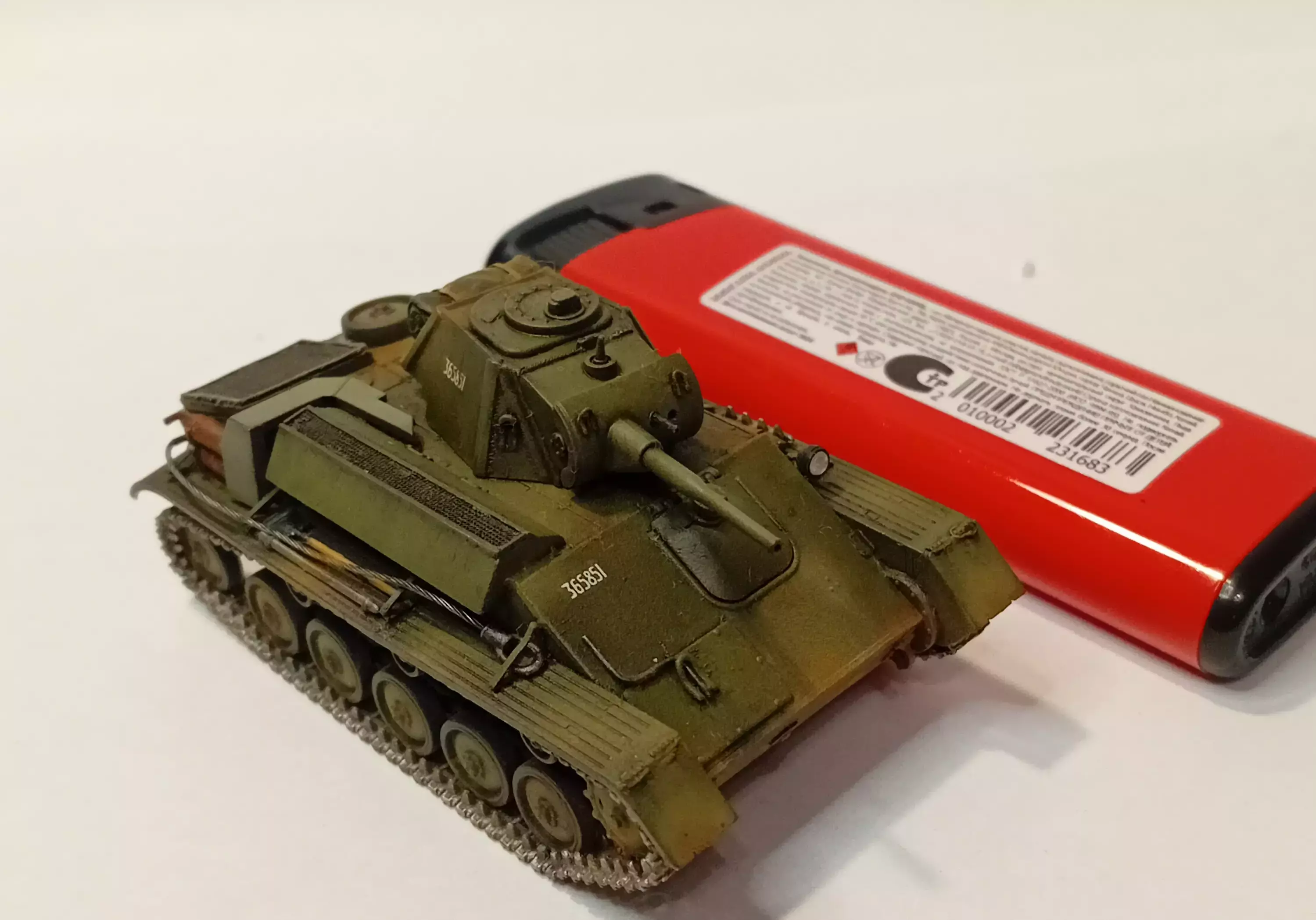 Сборная модель лесовоз с прицепом-роспуском 43204-10