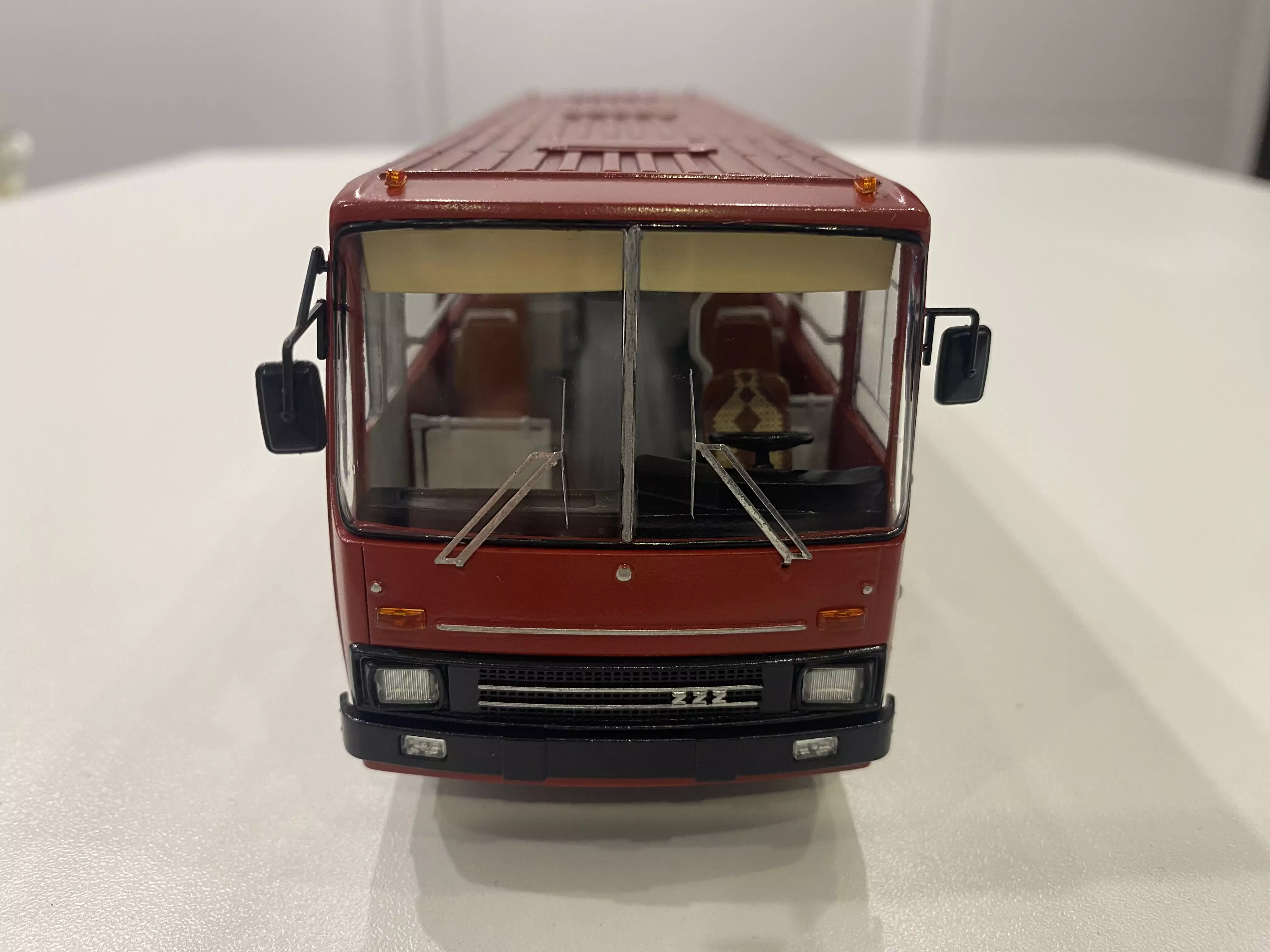 Сборная модель лесовоз с прицепом-роспуском 43204-10