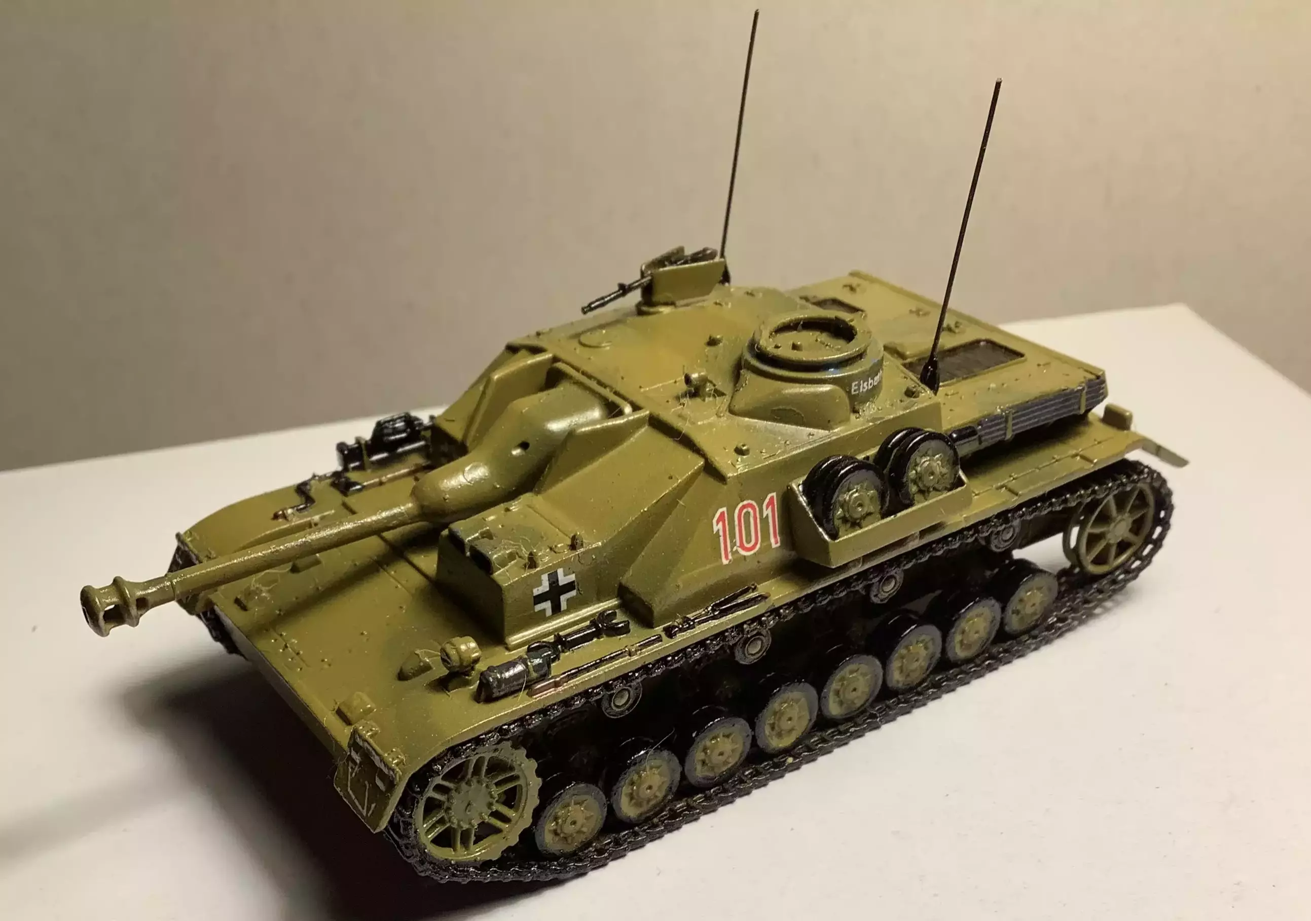 Сборная модель лесовоз с прицепом-роспуском 43204-10