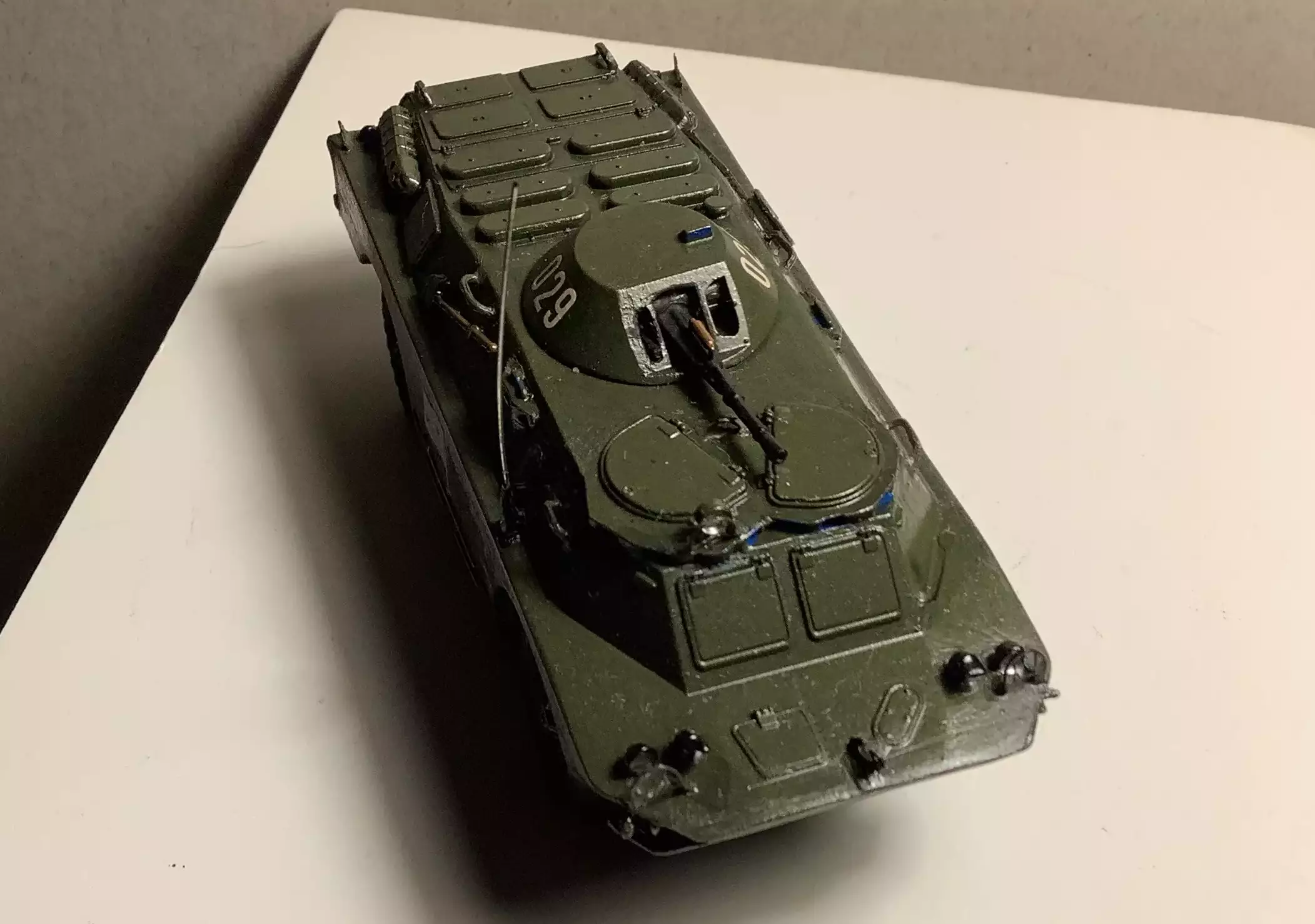 Сборная модель лесовоз с прицепом-роспуском 43204-10