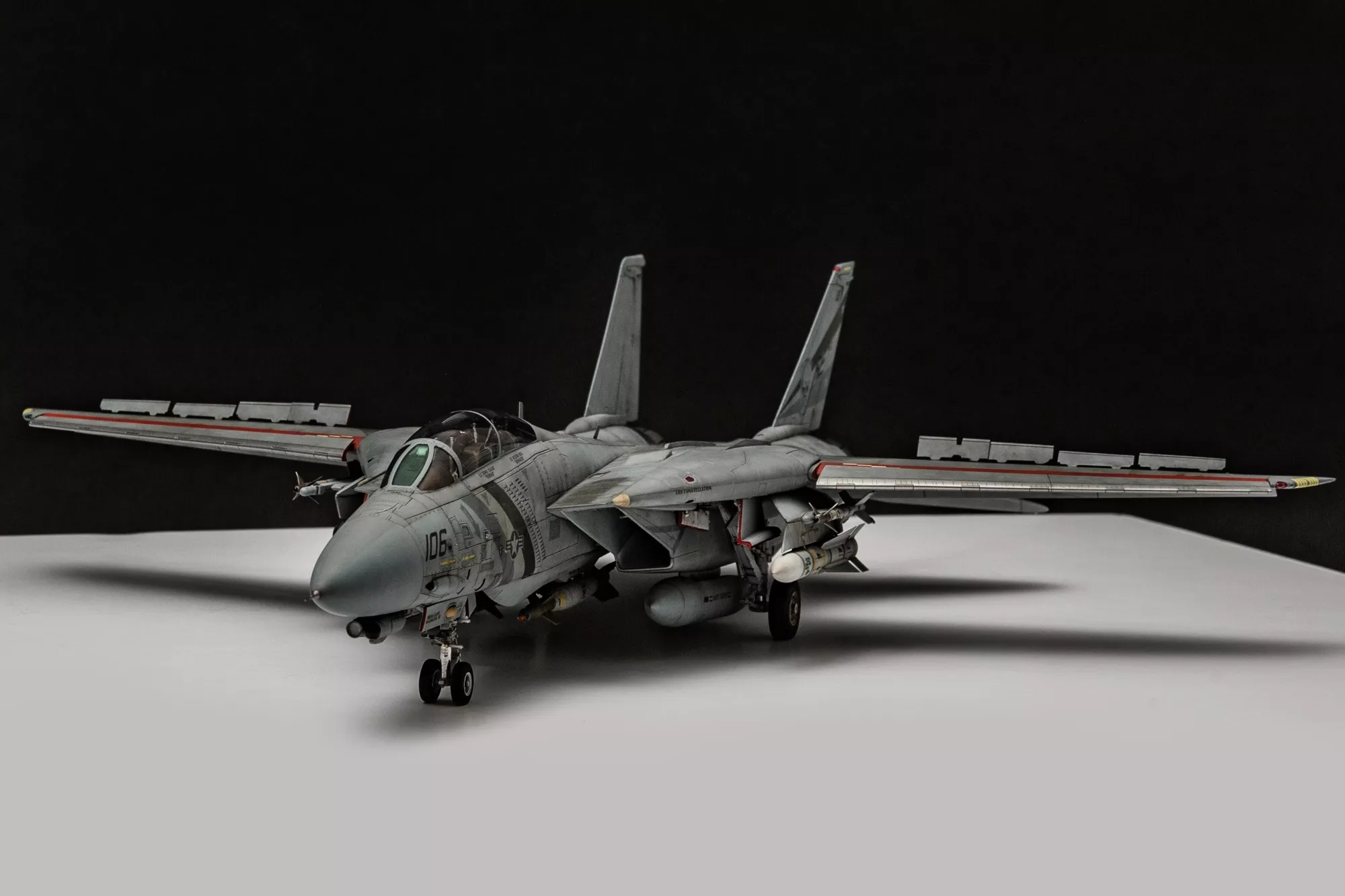 Декаль интерьера кабины F-14D (для модели Tamiya)