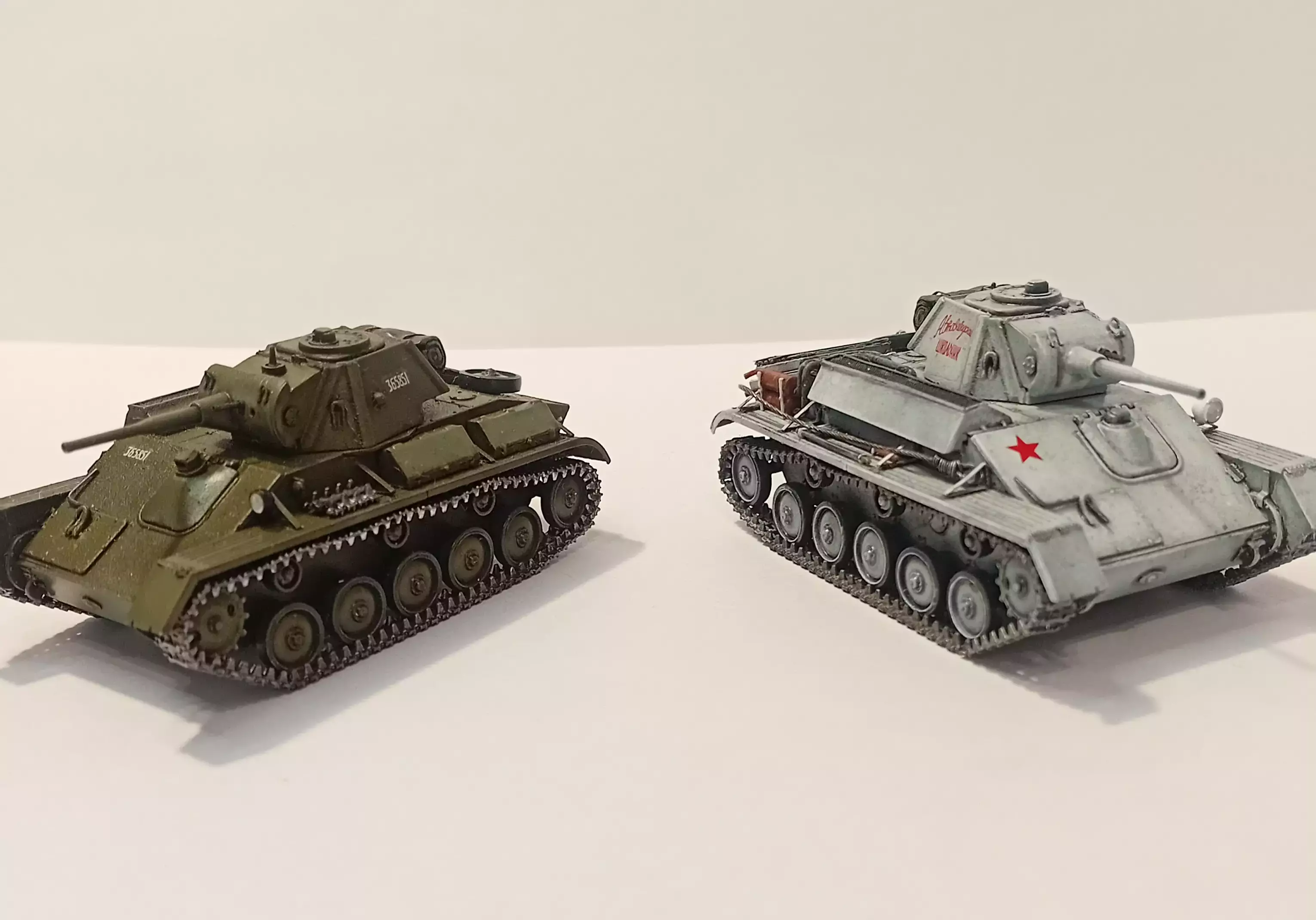 Сборная модель лесовоз с прицепом-роспуском 43204-10